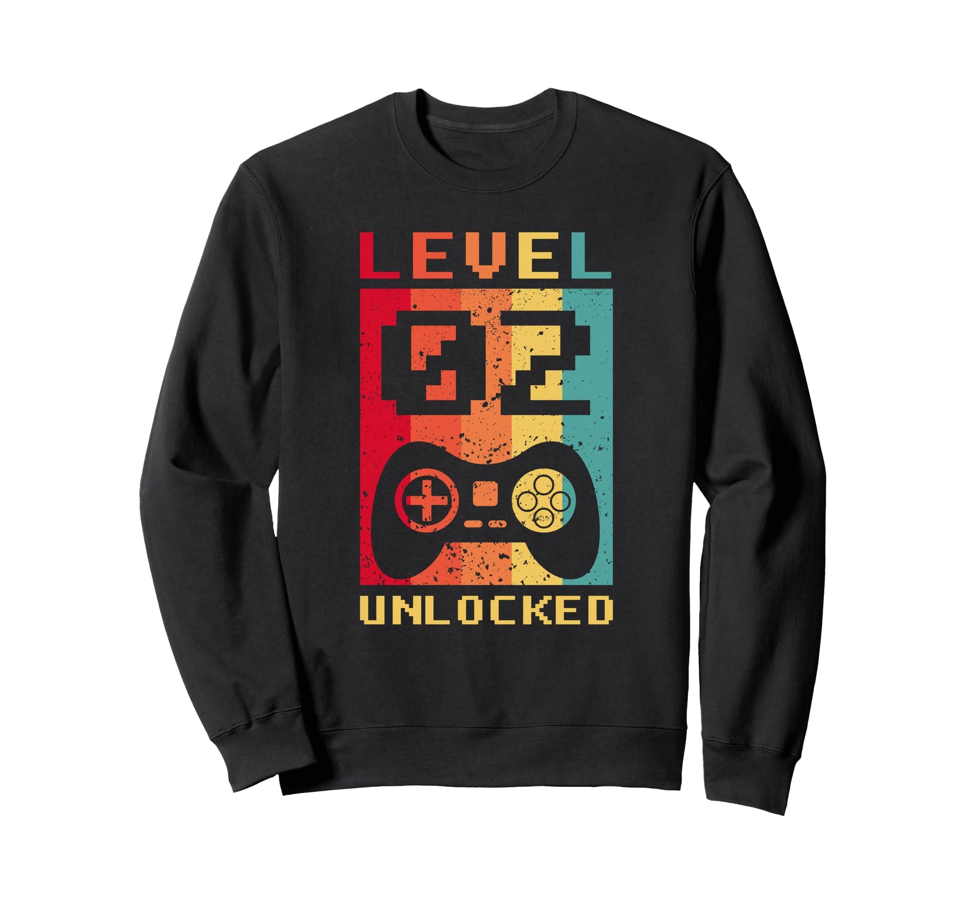 Level 2 Unlocked Gamer Sweatshirt - Casual Everyday Wear for Adults - T-Shirt, Sweatshirt, Hoodie