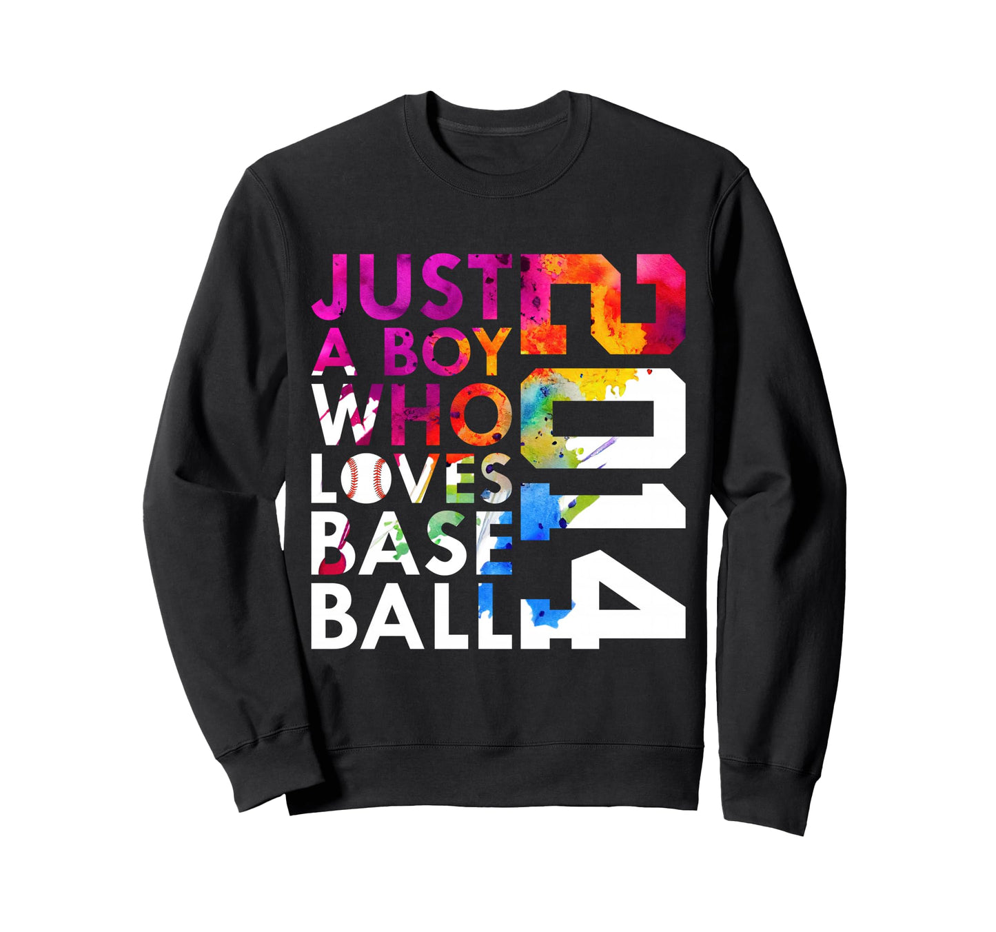 2014 Just Who Loves Baseball 12Th Sweatshirt - Streetwear Style for Adults - T-Shirt, Sweatshirt, Hoodie