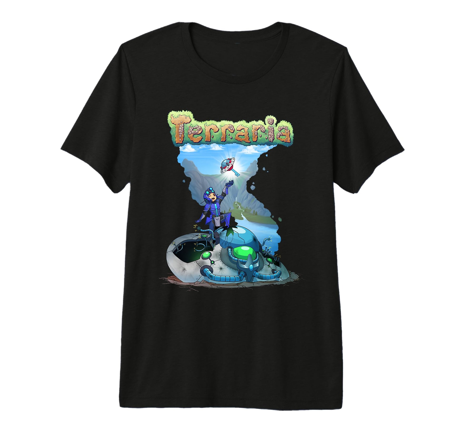 Terraria Cosmic Car Key T-Shirt - Minimalist Print Men Women - T-Shirt, Sweatshirt, Hoodie