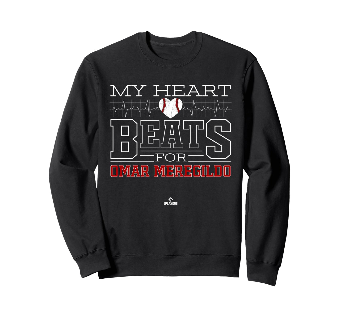 My Heart Beats Omar Meregildo Sweatshirt - Unique Graphic for Adults - T-Shirt, Sweatshirt, Hoodie