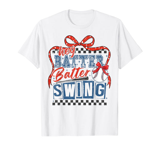 Baseball Batter Batter Swing T-Shirt - Aesthetic Graphic Men Women - T-Shirt, Sweatshirt, Hoodie