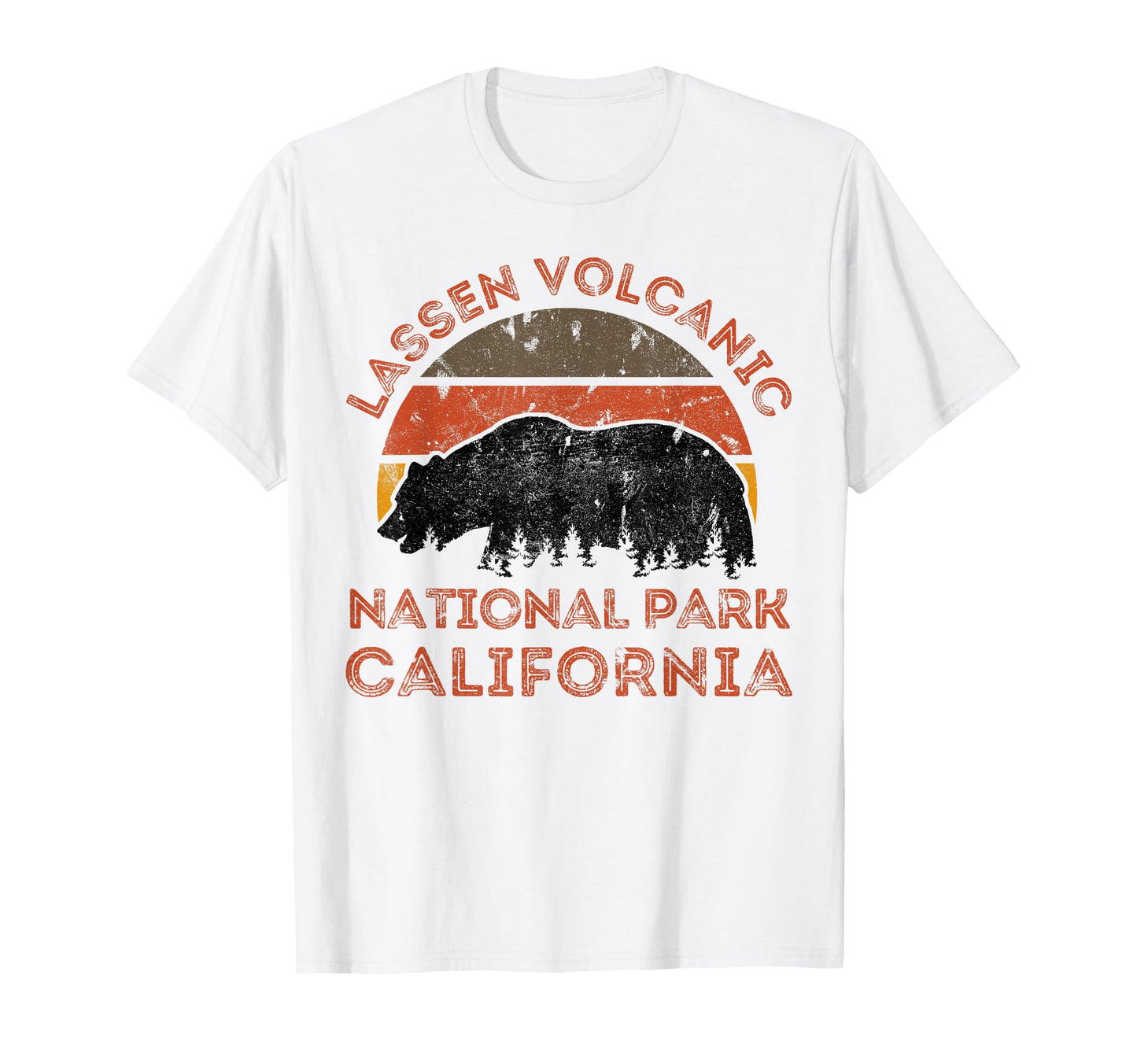 Lassen Volcanic National Park T-Shirt - Minimalist Print Men Women - T-Shirt, Sweatshirt, Hoodie