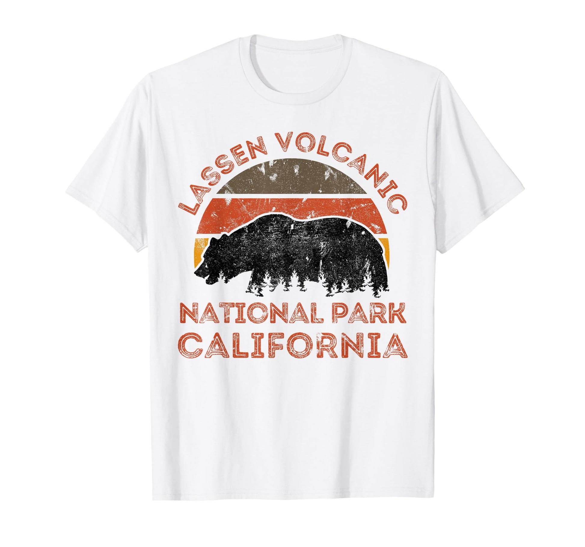 Lassen Volcanic National Park T-Shirt - Minimalist Print Men Women - T-Shirt, Sweatshirt, Hoodie
