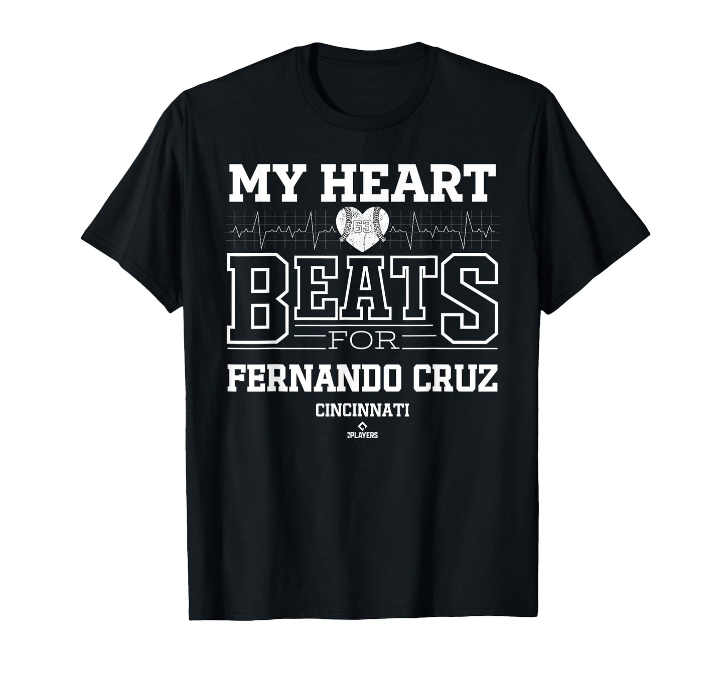 My Heart Beats Fernando Cruz T-Shirt - Custom Art Print for Adults - T-Shirt, Sweatshirt, Hoodie