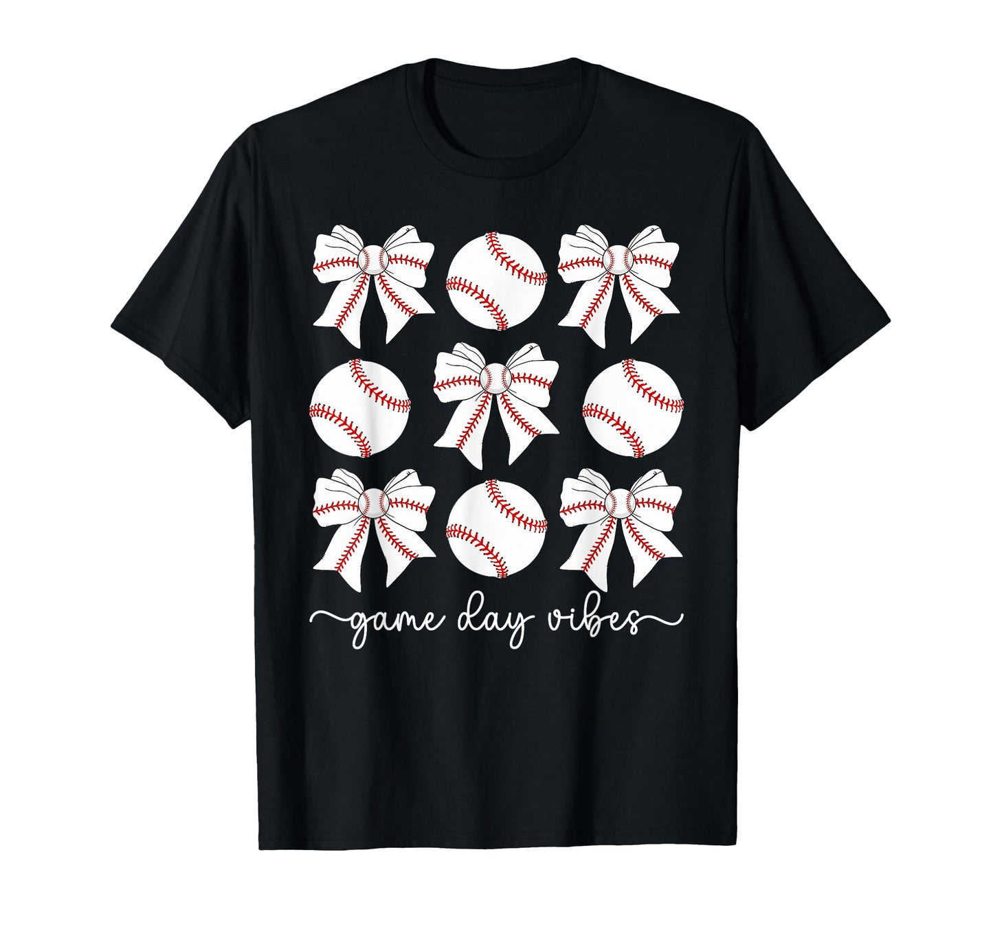 Game Day Vibes Baseball Game Day Baseball T-Shirt - Graphic Print Unisex - T-Shirt, Sweatshirt, Hoodie