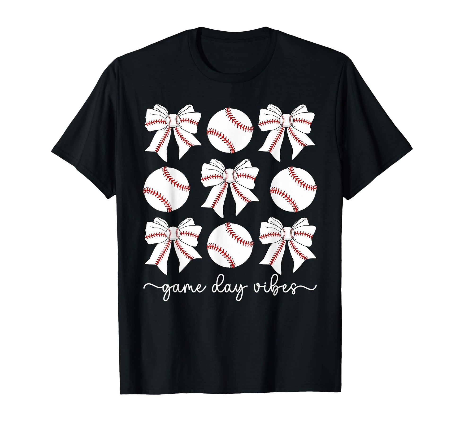 Game Day Vibes Baseball Game Day Baseball T-Shirt - Graphic Print Unisex - T-Shirt, Sweatshirt, Hoodie