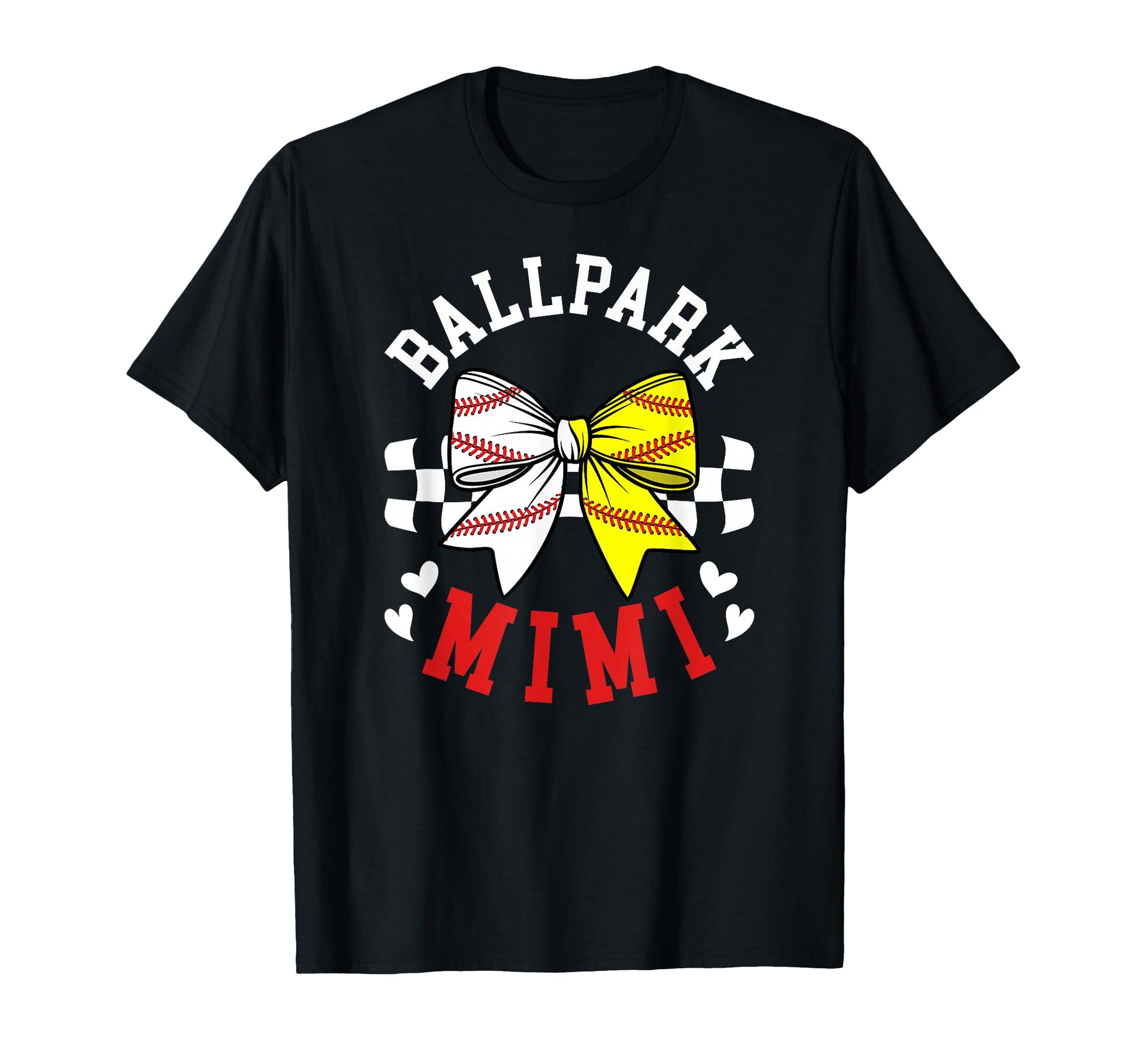 Ballpark Mimi Grandma Softball T-Shirt - Novelty Apparel Men Women - T-Shirt, Sweatshirt, Hoodie