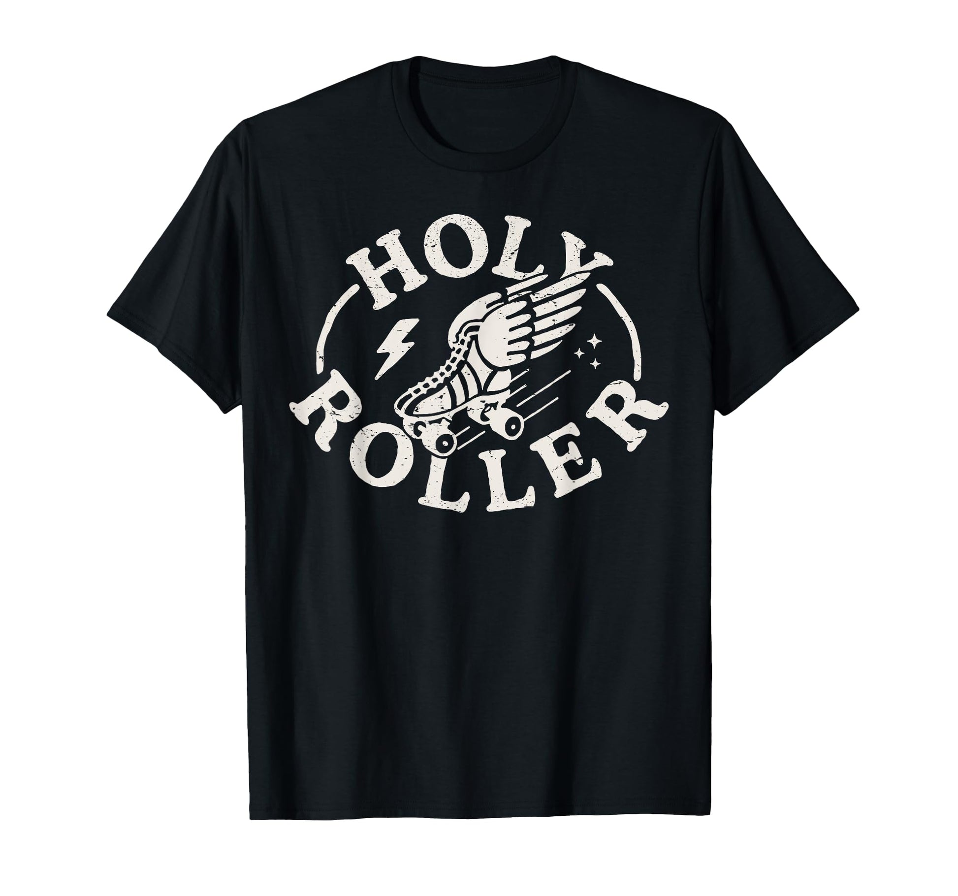 Holy Roller Skating Skater Skate Shoes T-Shirt - Minimalist Print Unisex - T-Shirt, Sweatshirt, Hoodie