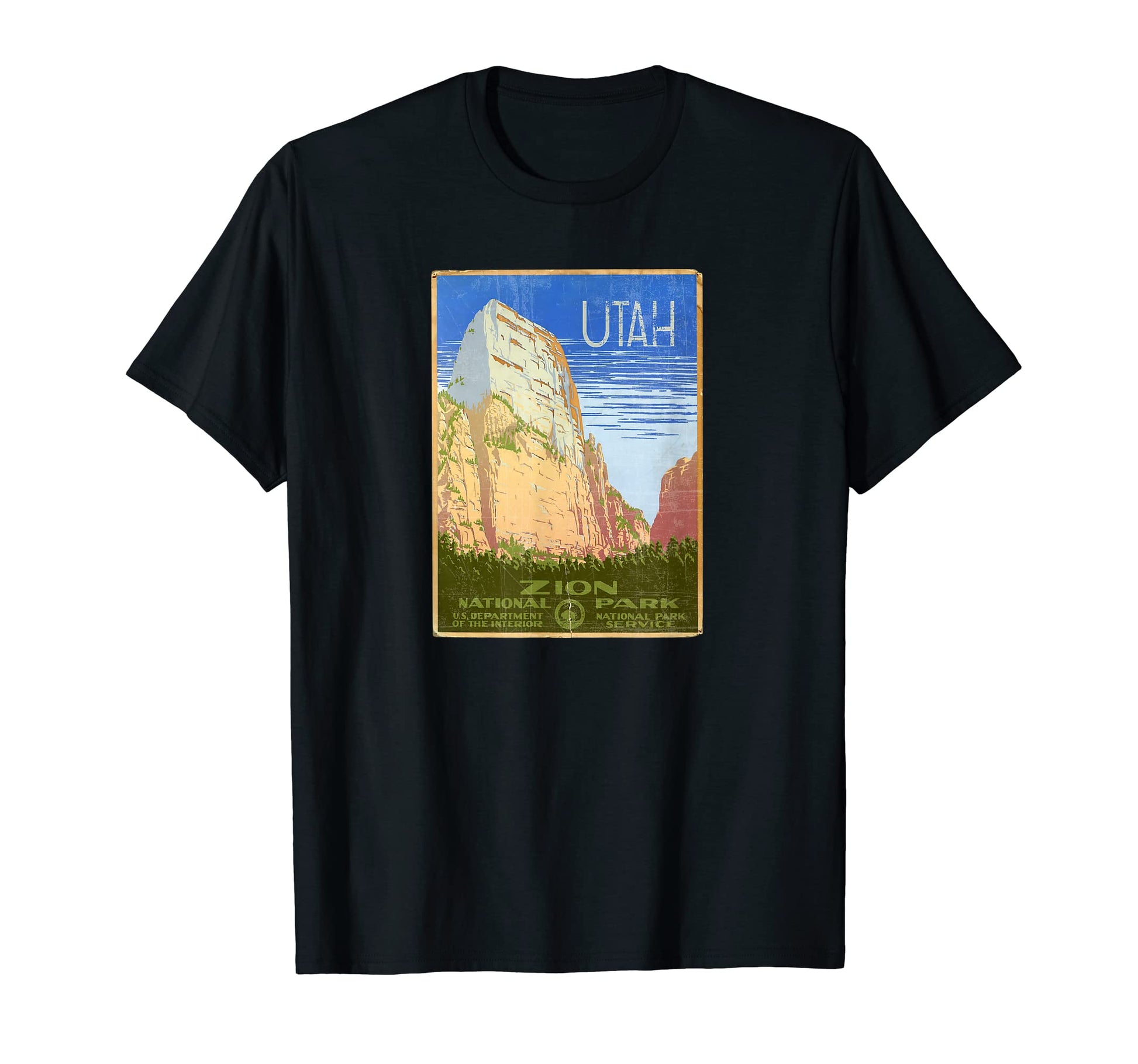 Zion National Park Utah T-Shirt - Casual Everyday Wear Unisex - T-Shirt, Sweatshirt, Hoodie