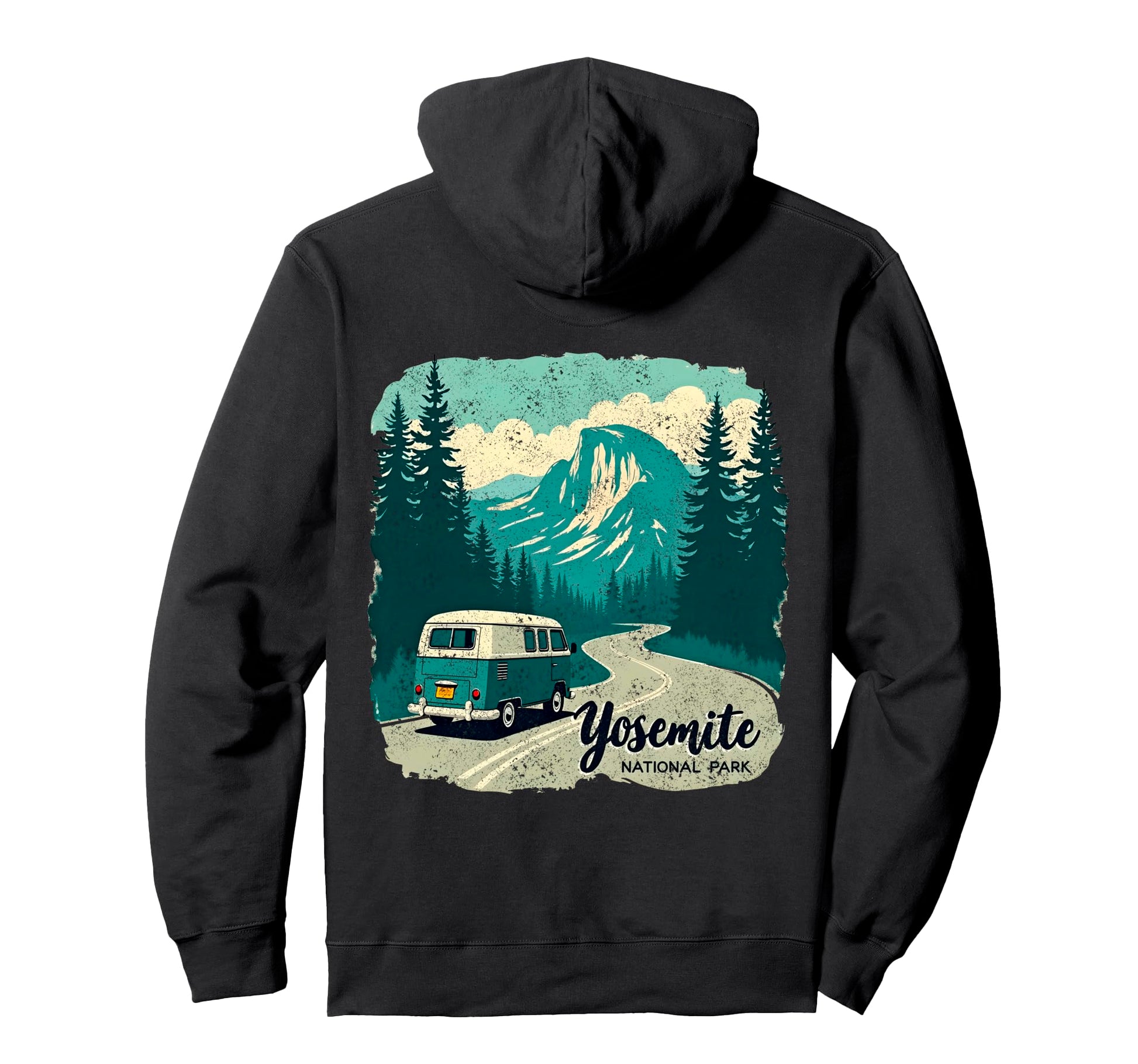 Yosemite National Park Mountain Wildlife Hoodie - Novelty Apparel Unisex - T-Shirt, Sweatshirt, Hoodie