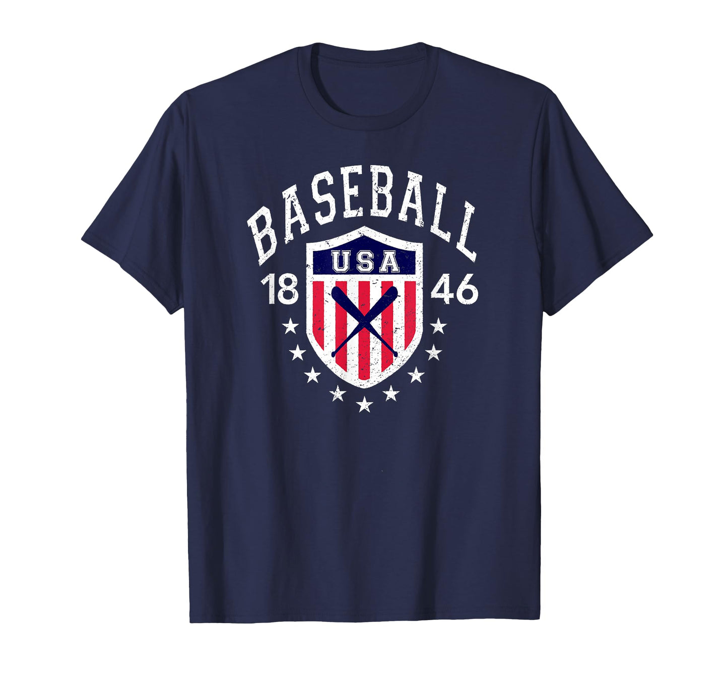 Usa National Baseball T-Shirt - Novelty Apparel Unisex - T-Shirt, Sweatshirt, Hoodie