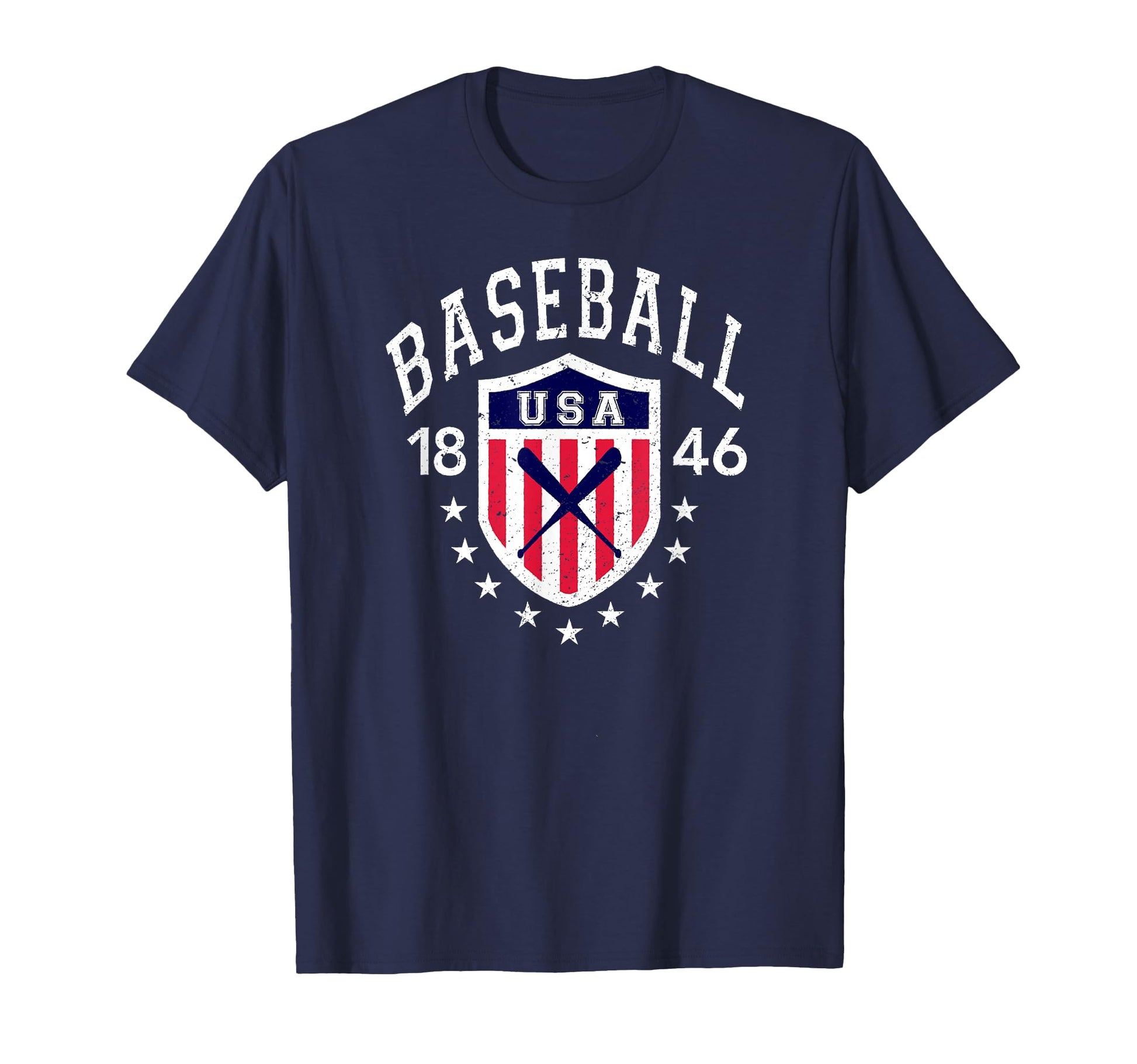 Usa National Baseball T-Shirt - Novelty Apparel Unisex - T-Shirt, Sweatshirt, Hoodie