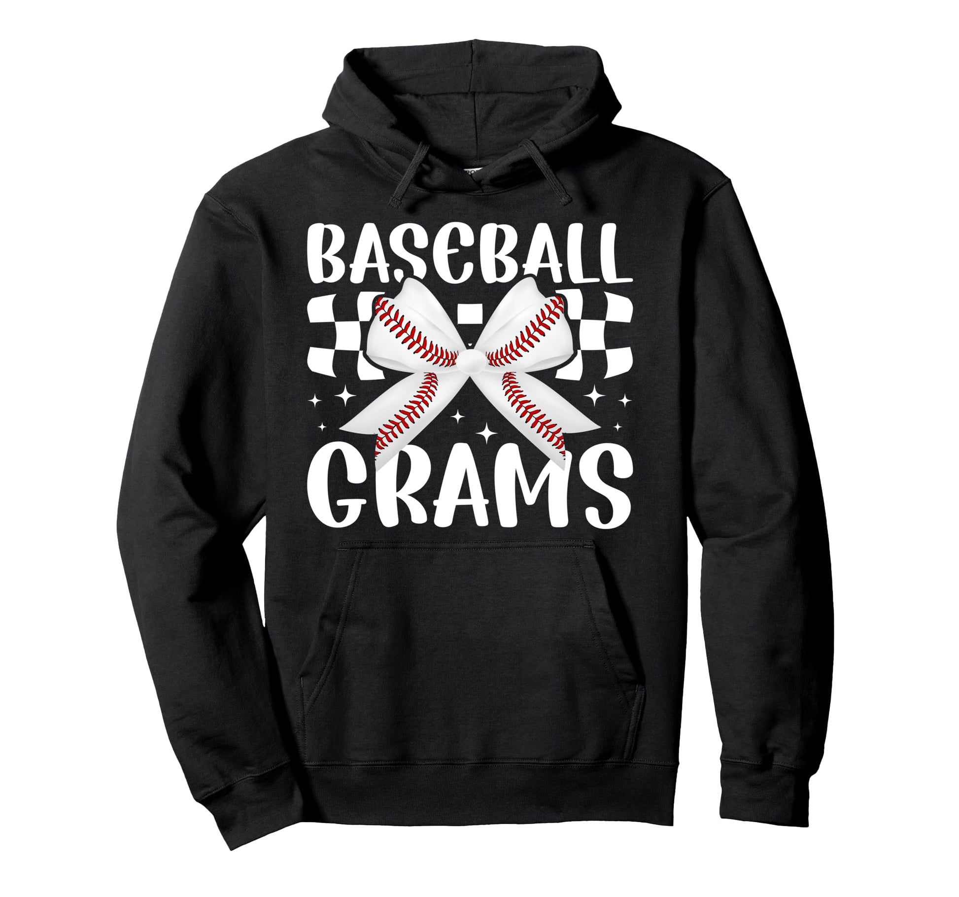 Baseball Grams Coquette Grams Hoodie - Minimalist Print for Adults - T-Shirt, Sweatshirt, Hoodie