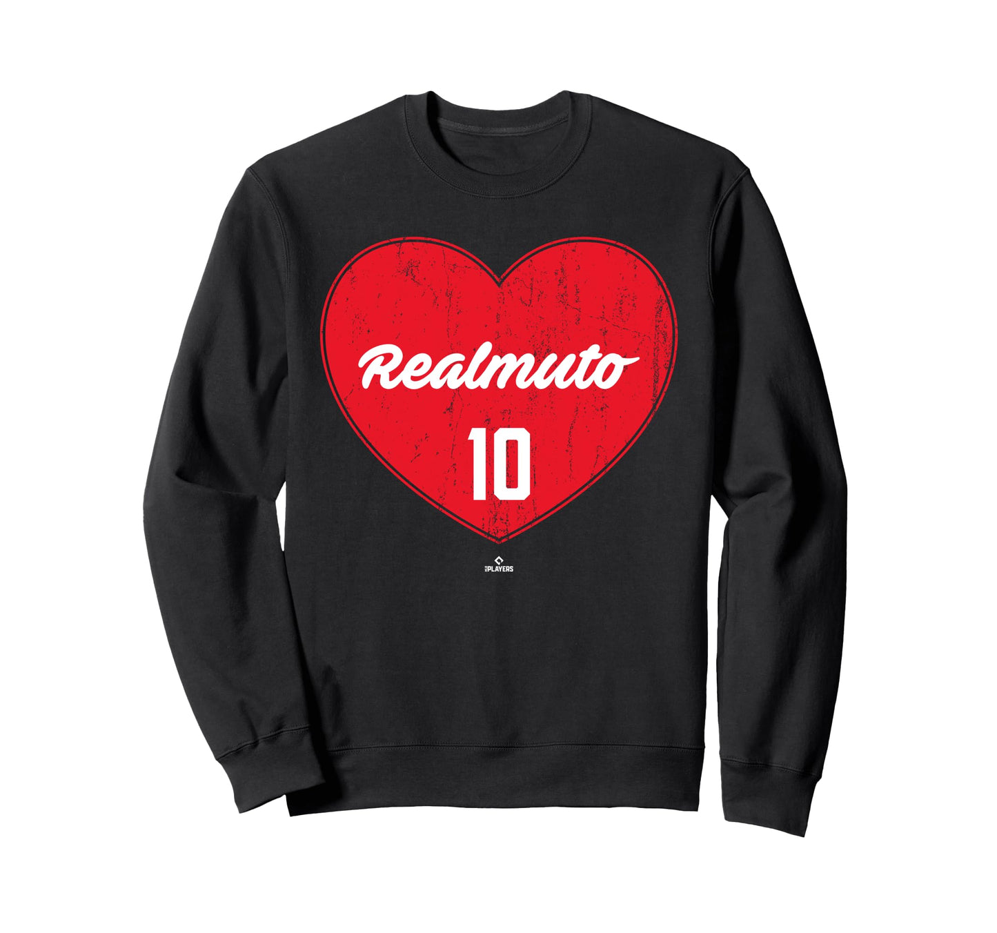 Distressed Heart J T Realmuto Sweatshirt - Fun Novelty Design Men Women - T-Shirt, Sweatshirt, Hoodie