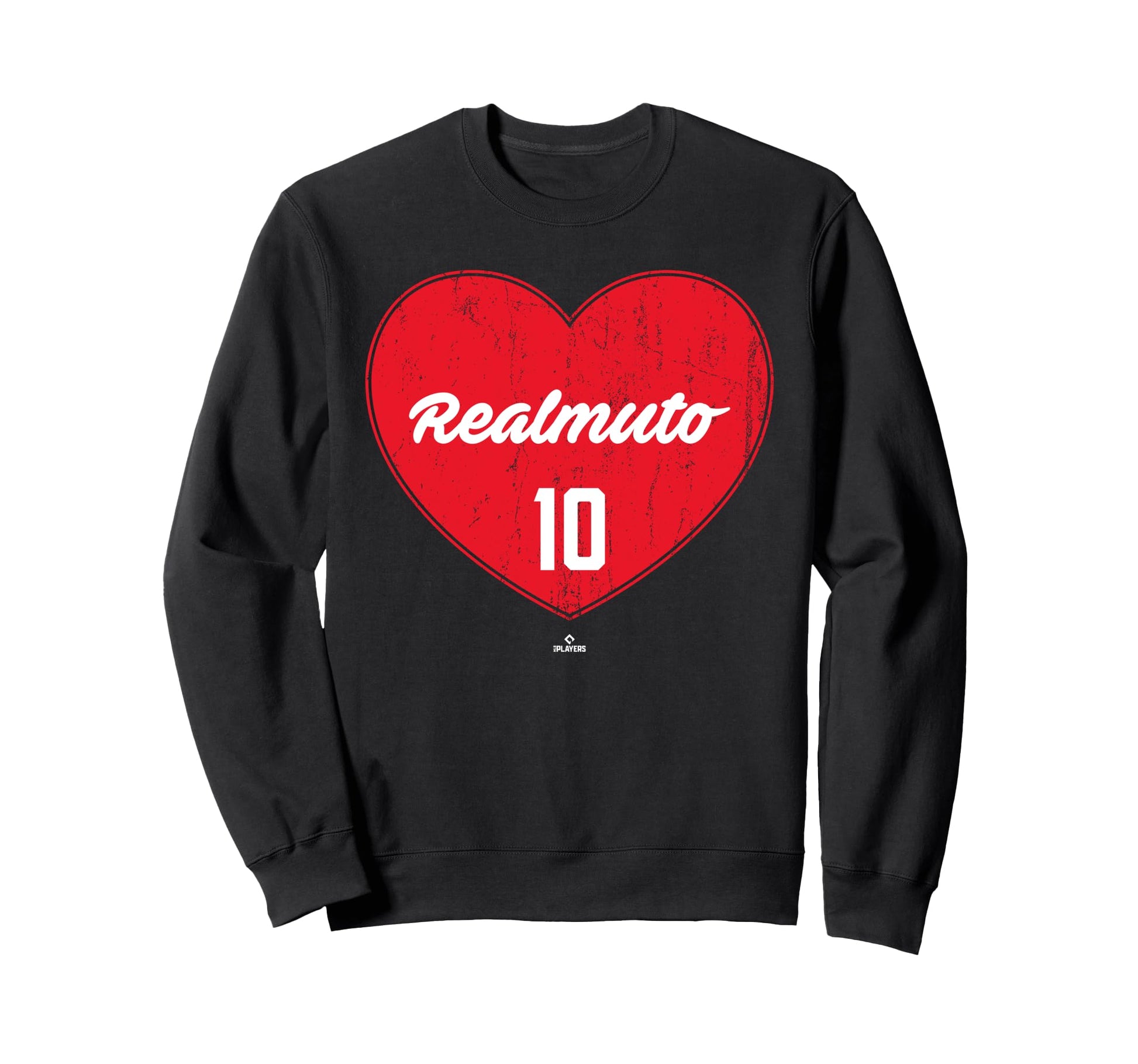 Distressed Heart J T Realmuto Sweatshirt - Fun Novelty Design Men Women - T-Shirt, Sweatshirt, Hoodie