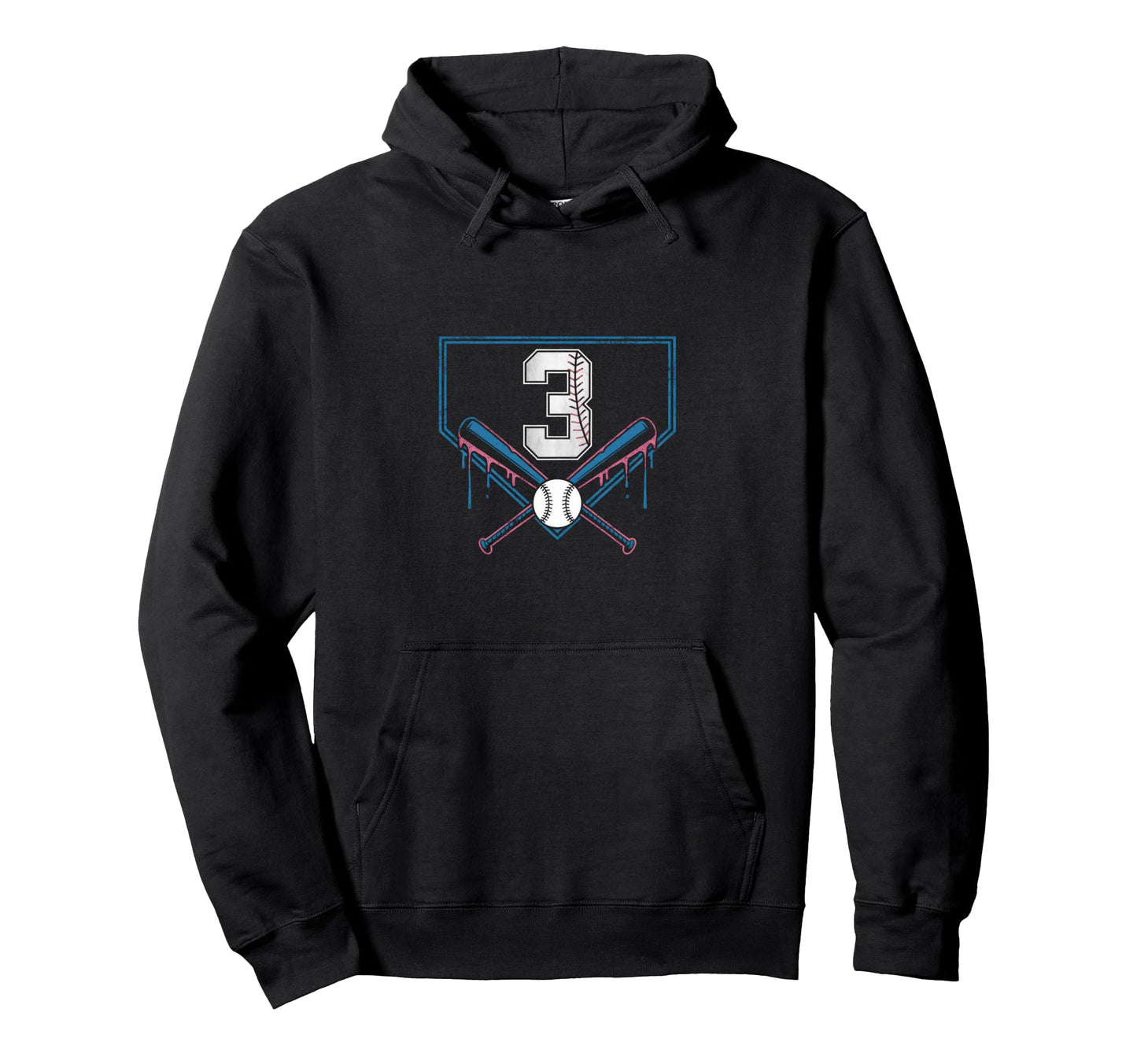 3Th Birthday Baseball Home Ice Hoodie - Casual Everyday Wear for Adults - T-Shirt, Sweatshirt, Hoodie