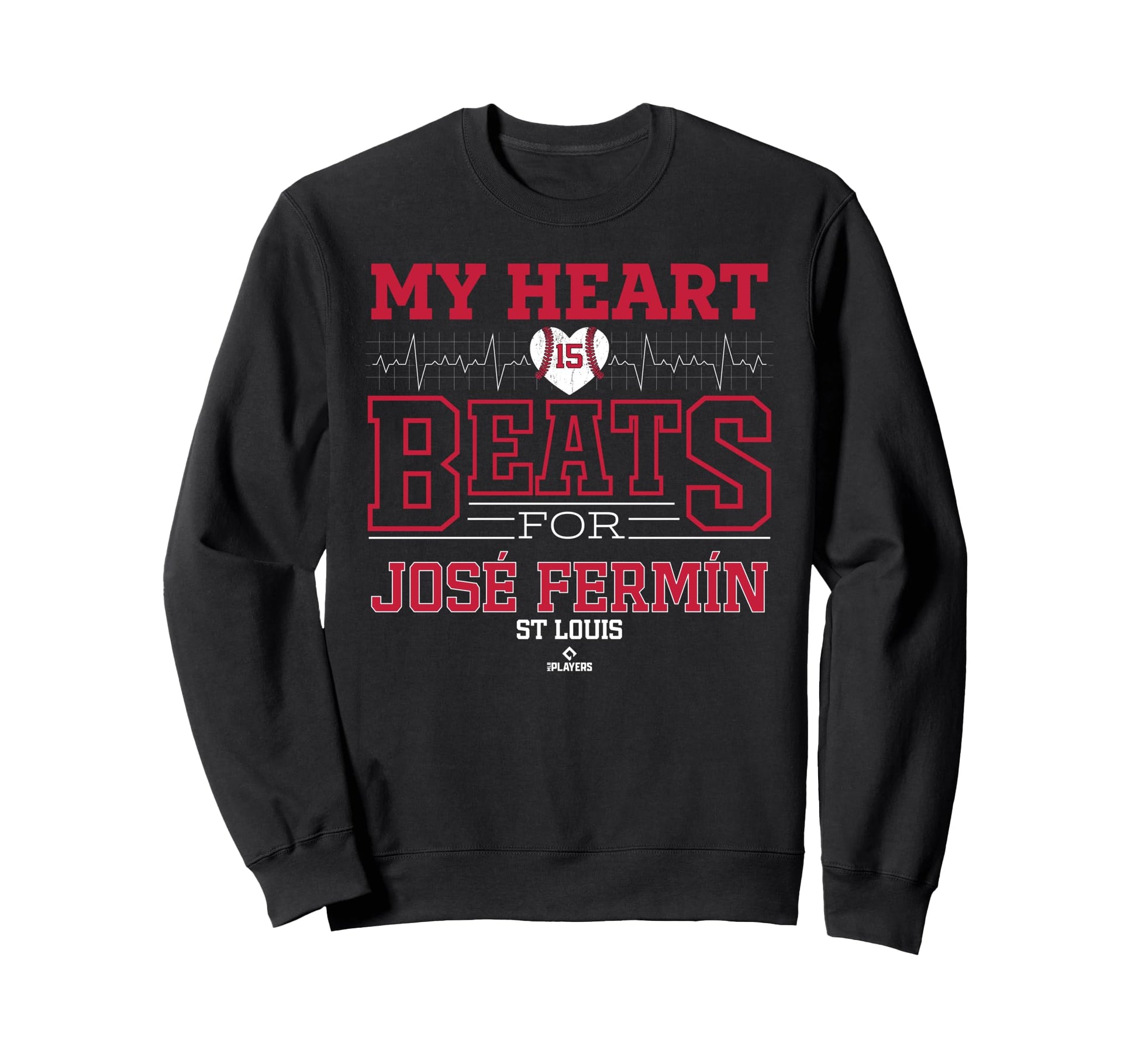 My Heart Beats Jos Ferm N St Sweatshirt - Casual Everyday Wear Men Women - T-Shirt, Sweatshirt, Hoodie
