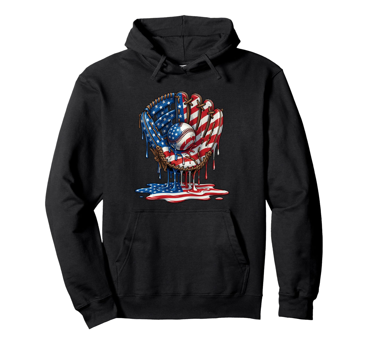 Usa 250Th Birthday Baseball Drip 2026 Hoodie - Trendy Graphic Men Women - T-Shirt, Sweatshirt, Hoodie
