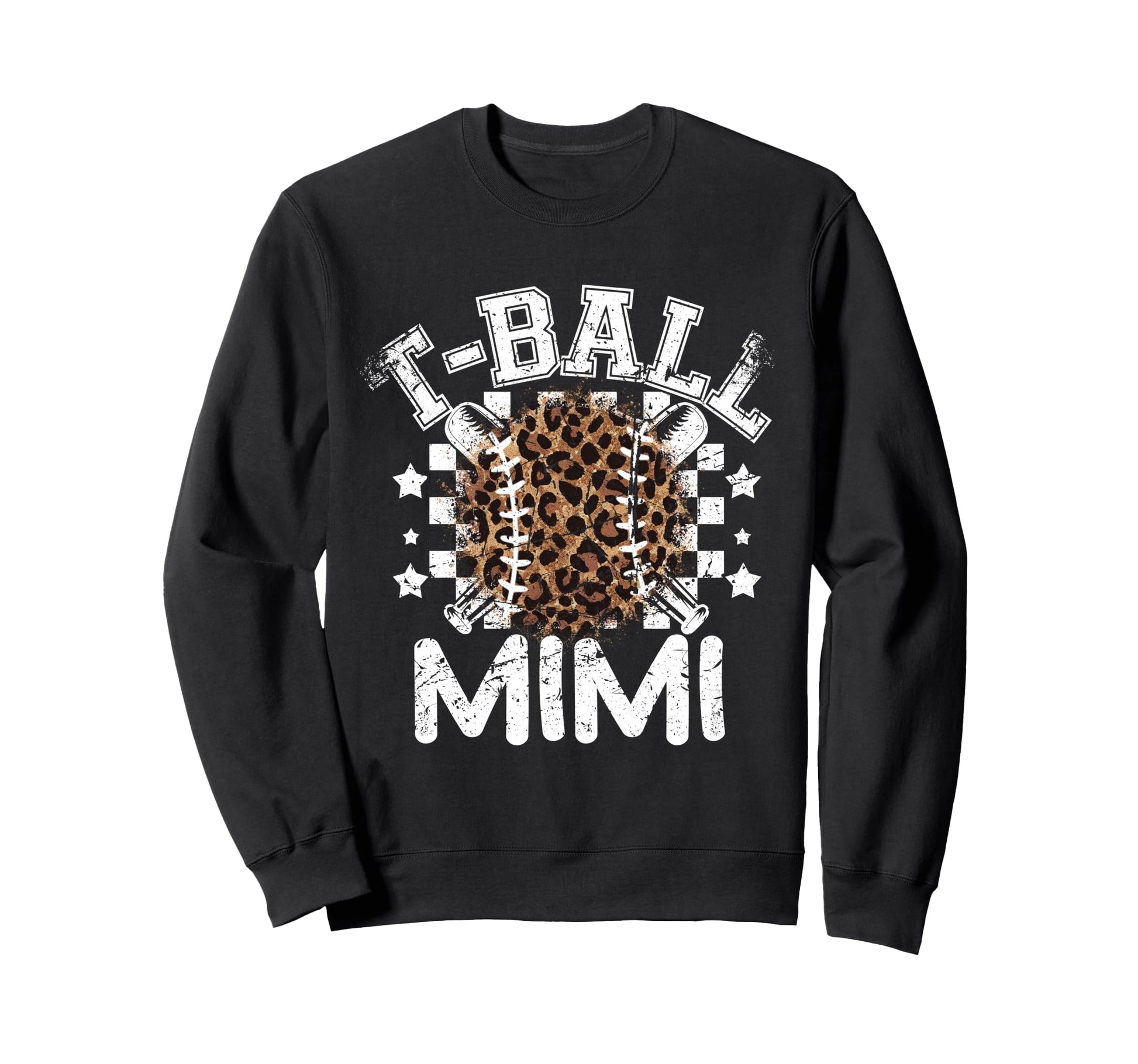 T Ball Teeball Mimi Leopard Cheetah Sweatshirt - Unique Graphic for Adults - T-Shirt, Sweatshirt, Hoodie