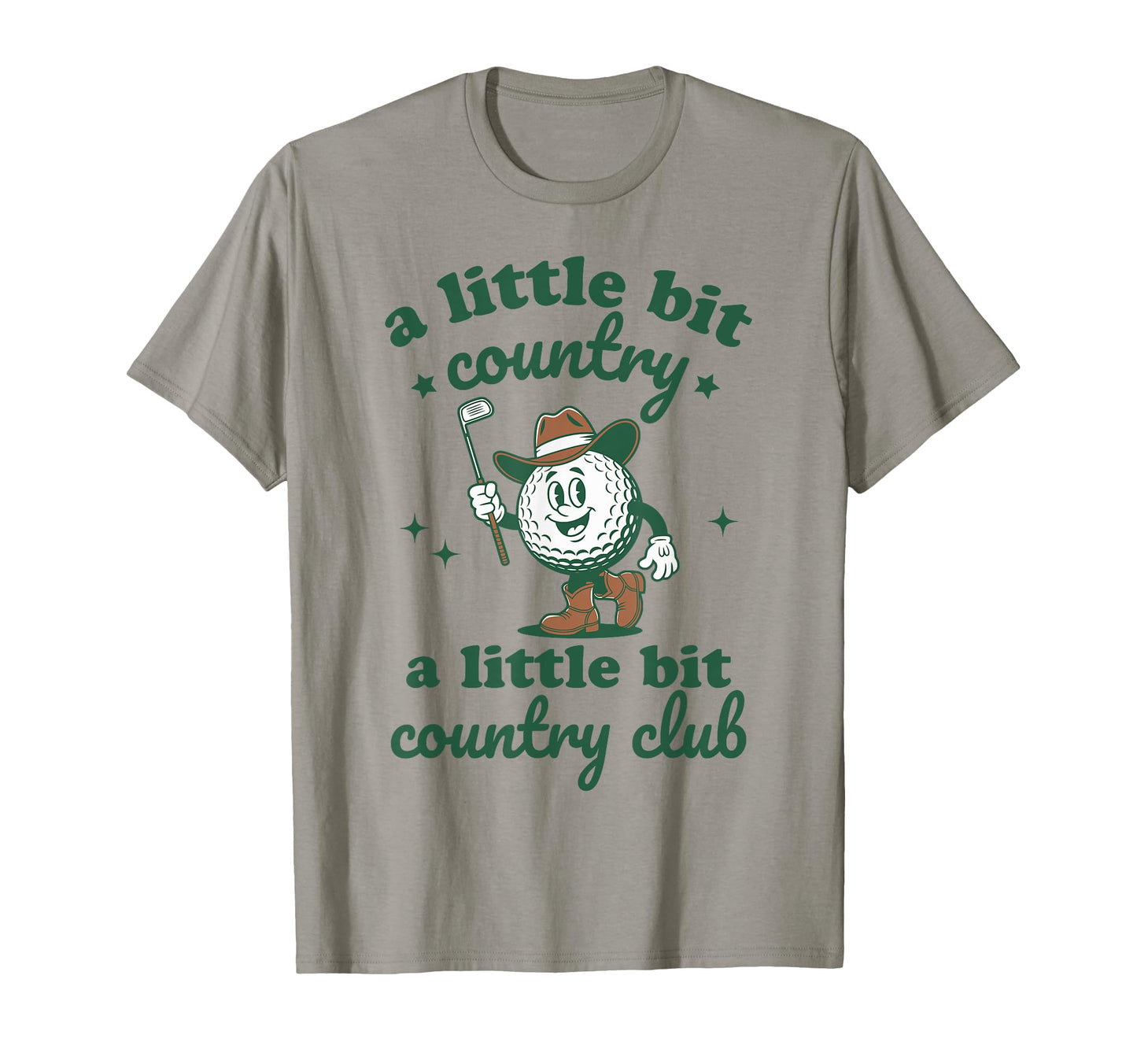 Country Golf Southern Cowgirl T-Shirt - Minimalist Print for Adults - T-Shirt, Sweatshirt, Hoodie