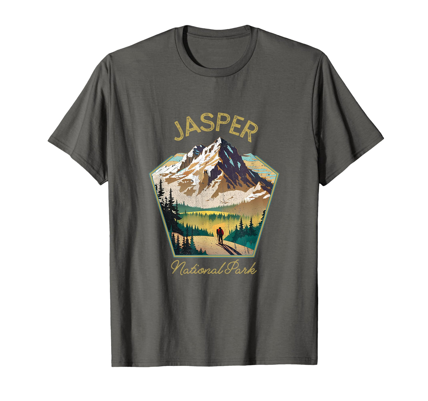 Jasper National Park Souvenir T-Shirt - Casual Everyday Wear Men Women - T-Shirt, Sweatshirt, Hoodie