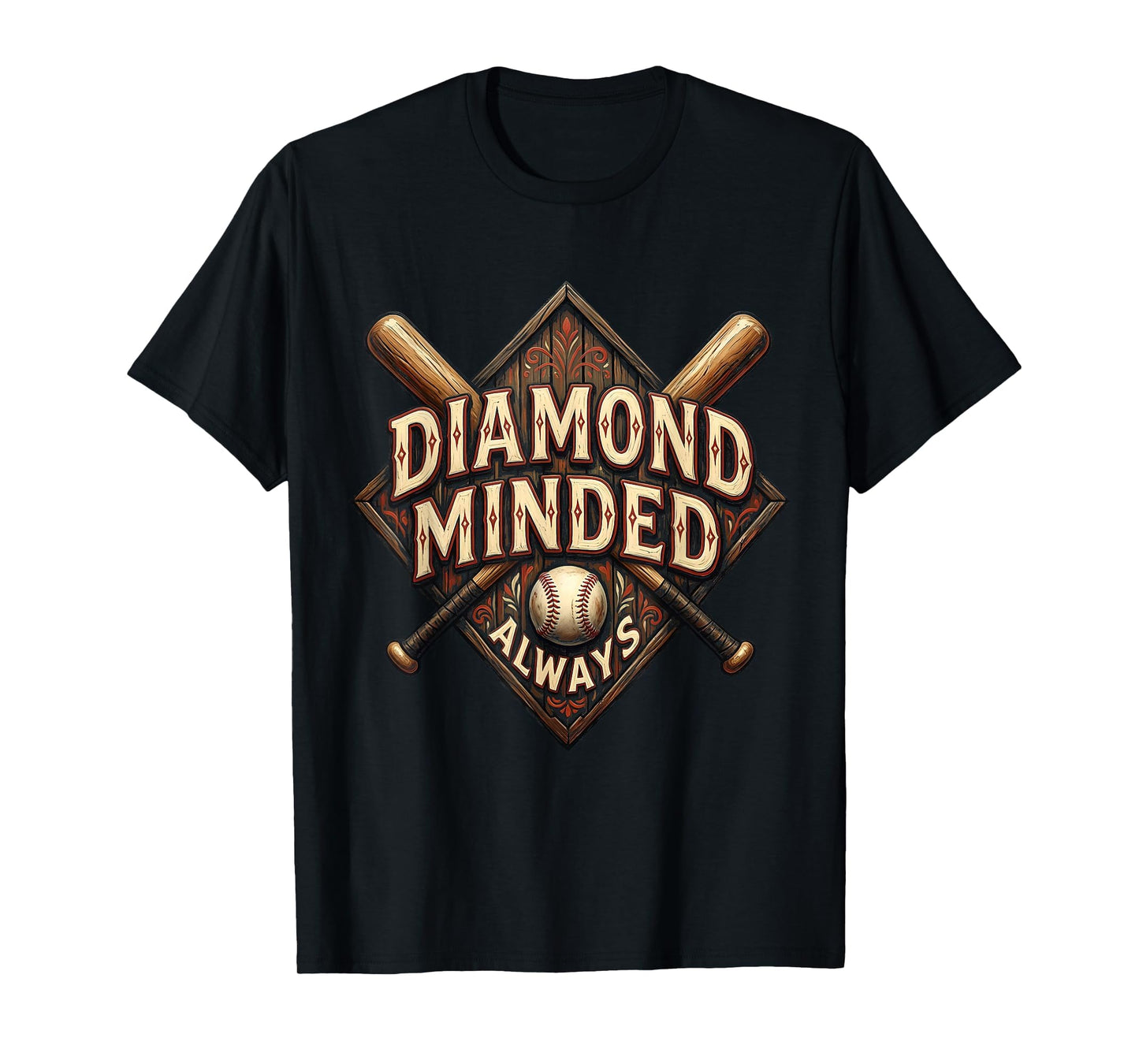 Diamond Minded Always Dirt And Diamonds T-Shirt - Graphic Print Unisex - T-Shirt, Sweatshirt, Hoodie