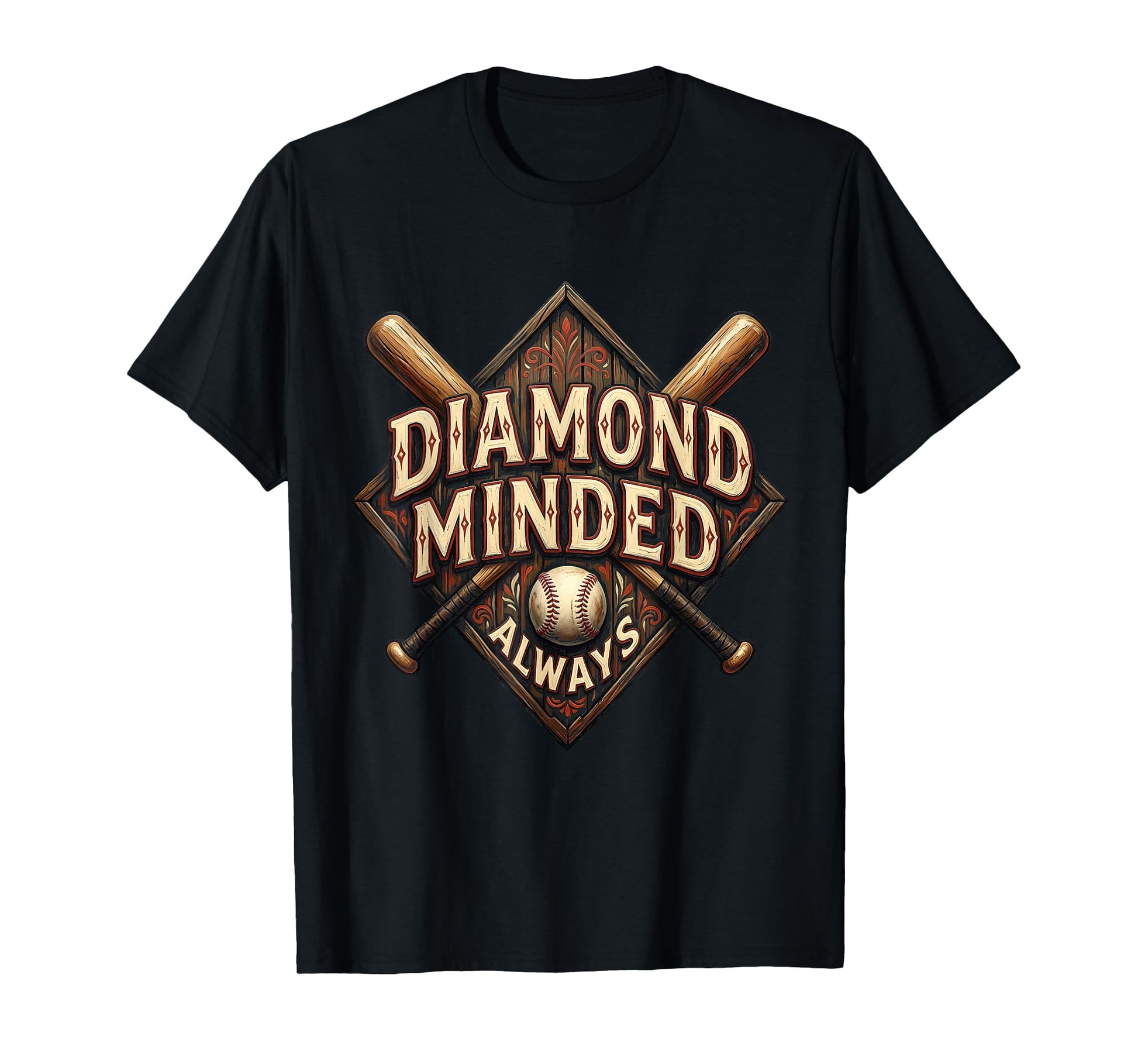 Diamond Minded Always Dirt And Diamonds T-Shirt - Graphic Print Unisex - T-Shirt, Sweatshirt, Hoodie