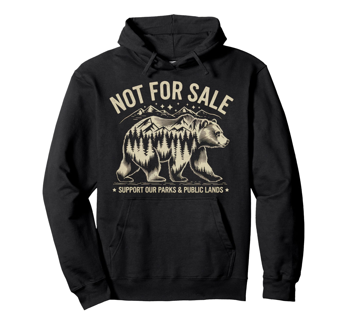 Not Sale Protect Our National Park Hoodie - Minimalist Print Unisex - T-Shirt, Sweatshirt, Hoodie