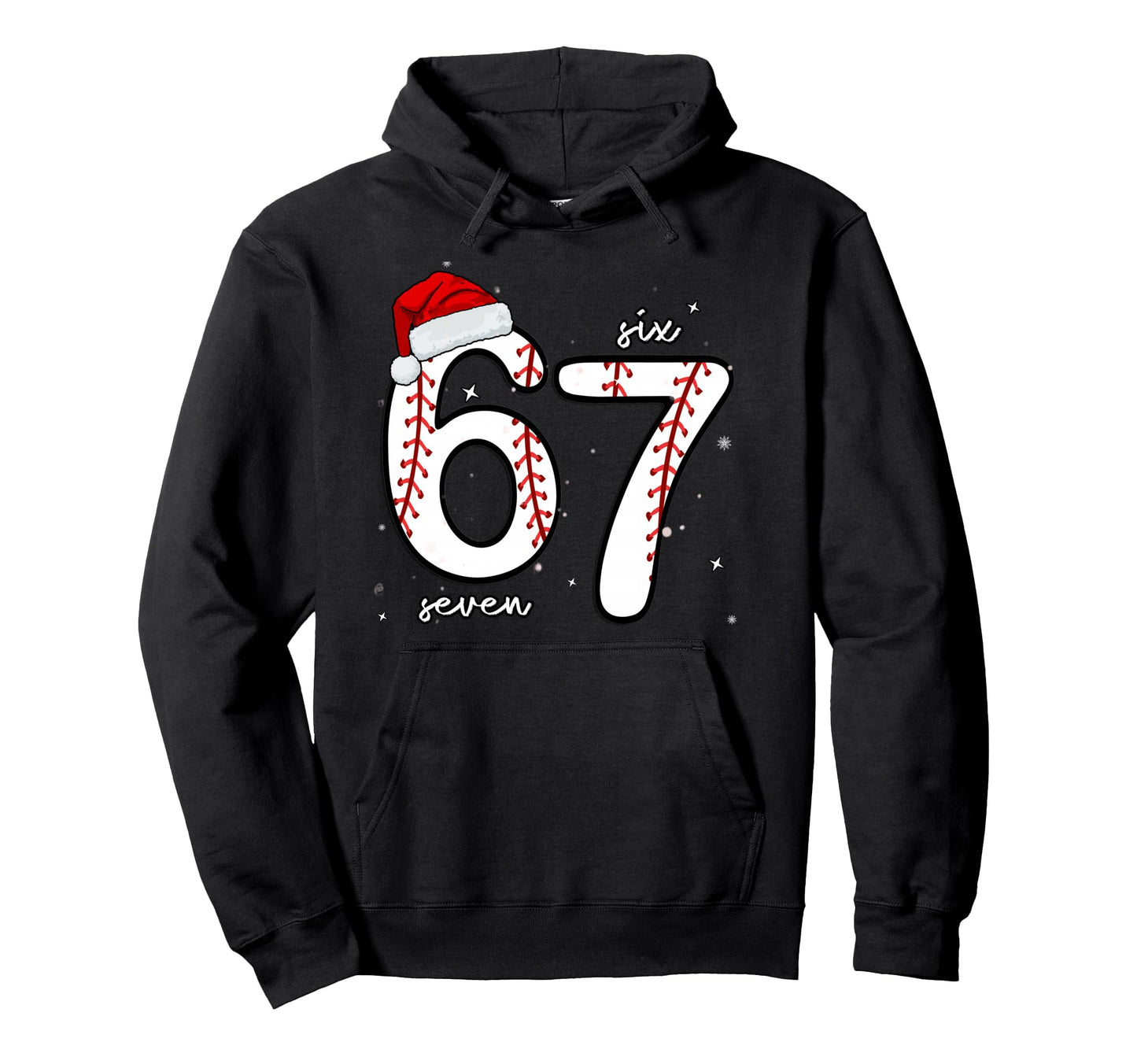 67 Meme Six Seven Baseball Baseball Hoodie - Fun Novelty Design Unisex - T-Shirt, Sweatshirt, Hoodie