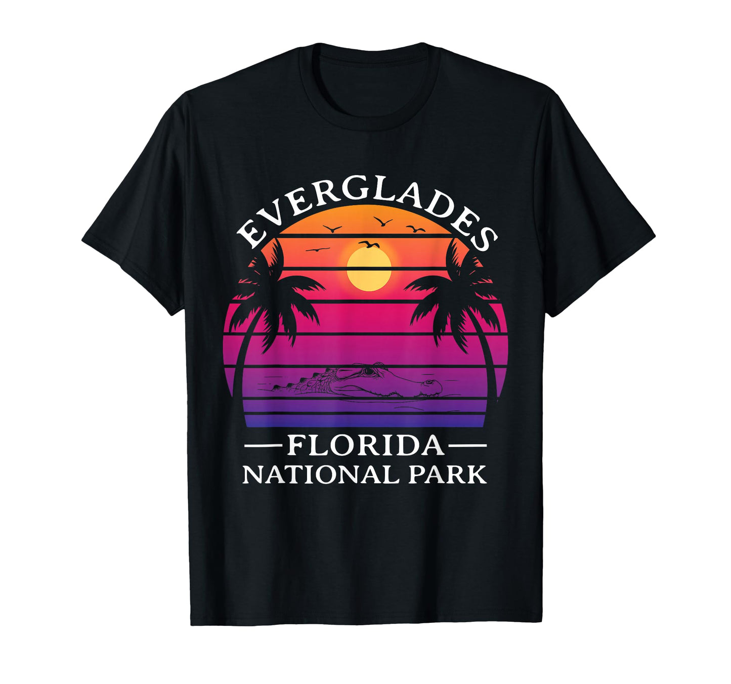 Everglades National Park Alligators T-Shirt - Novelty Apparel Unisex - T-Shirt, Sweatshirt, Hoodie
