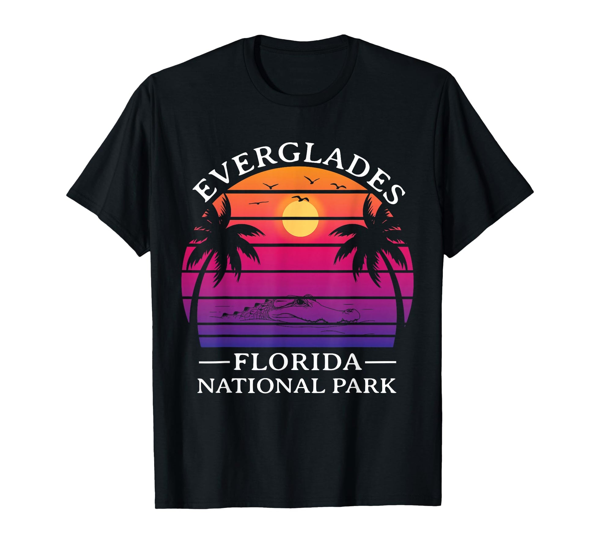 Everglades National Park Alligators T-Shirt - Novelty Apparel Unisex - T-Shirt, Sweatshirt, Hoodie