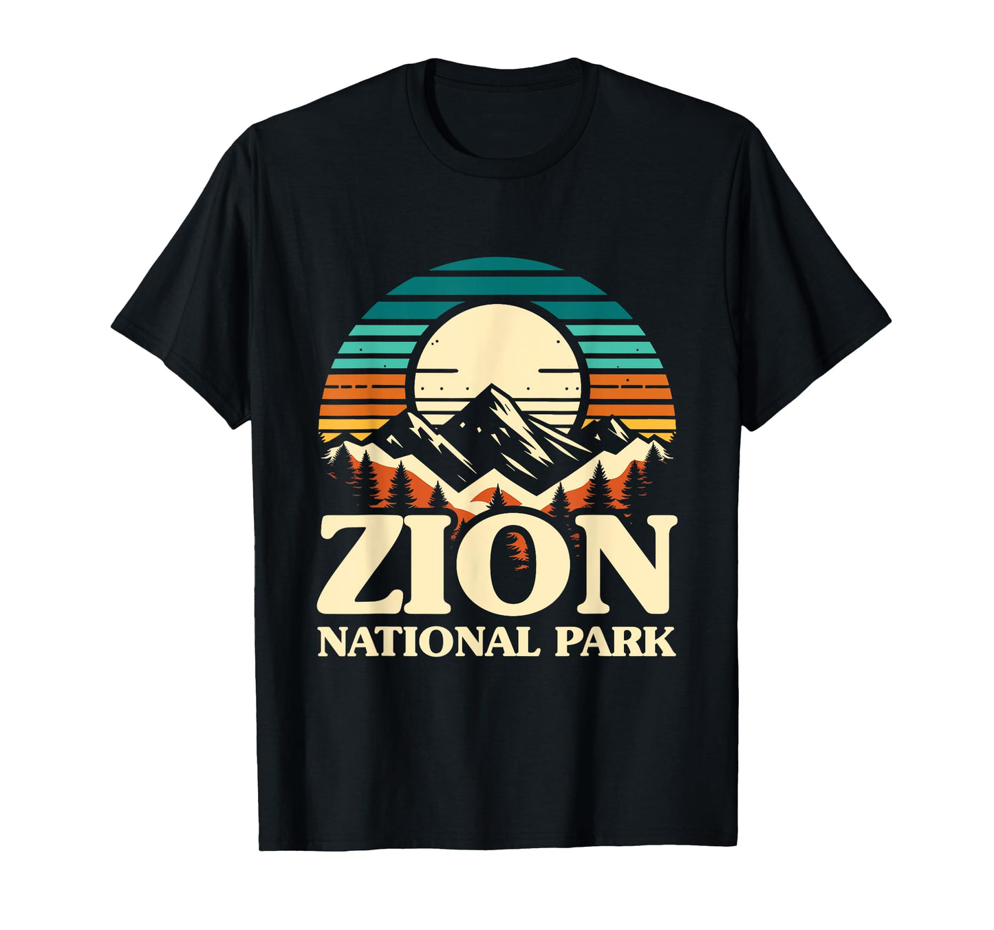 Zion National Park Utah Hiking T-Shirt - Novelty Apparel for Adults - T-Shirt, Sweatshirt, Hoodie