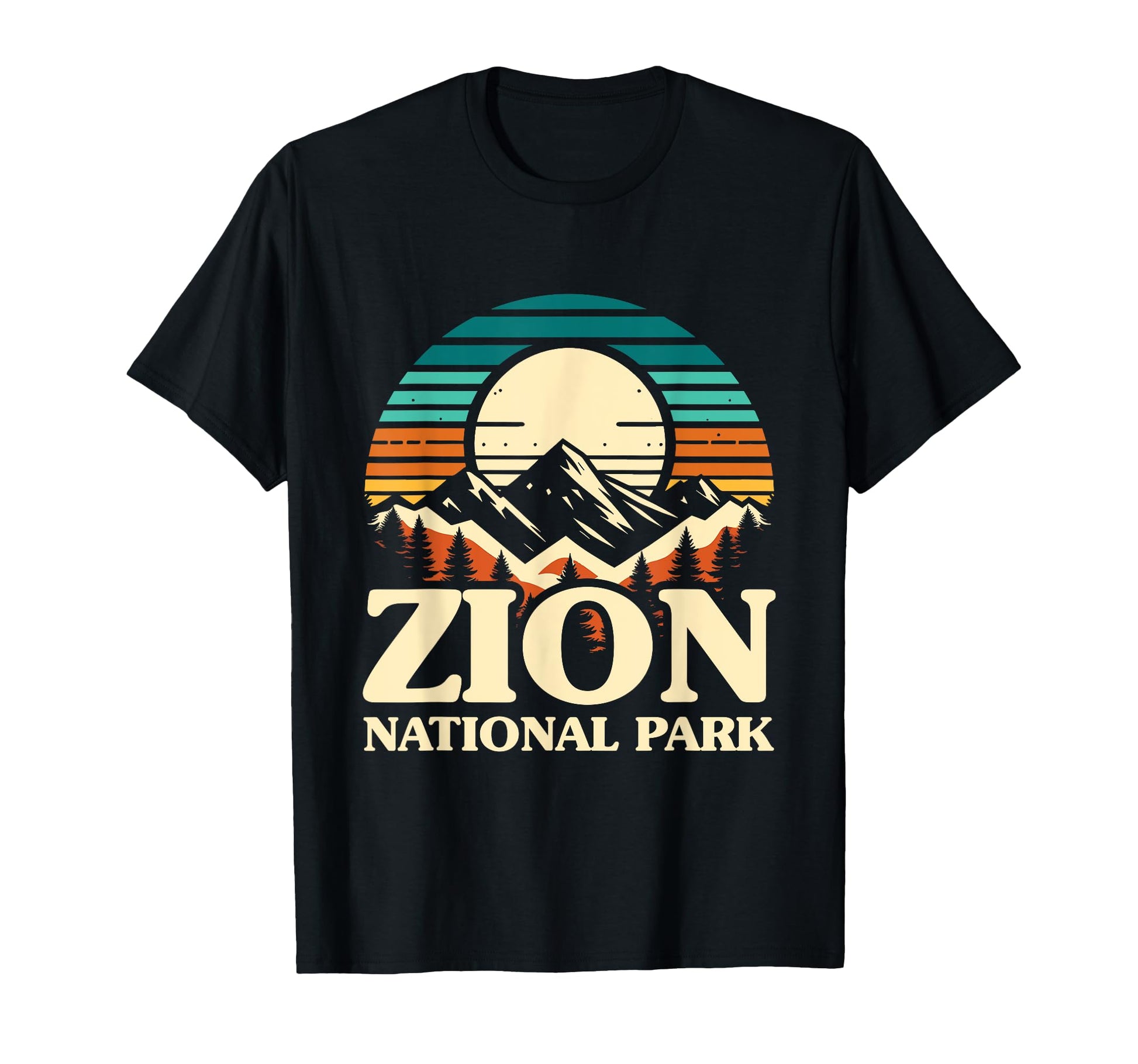 Zion National Park Utah Hiking T-Shirt - Novelty Apparel for Adults - T-Shirt, Sweatshirt, Hoodie