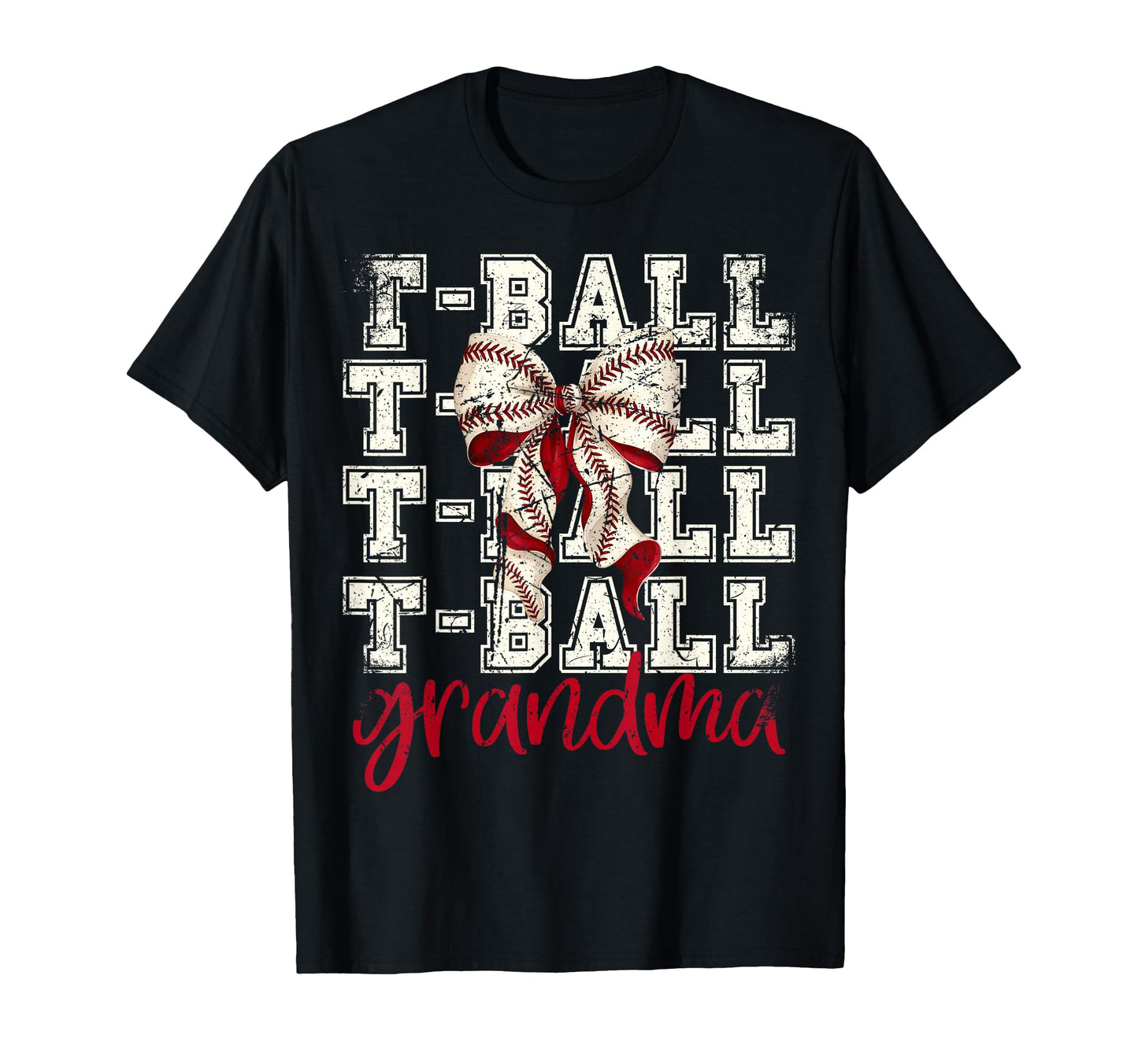 Tball Grandma Teeball T Ball Coquette T-Shirt - Trendy Graphic Unisex - T-Shirt, Sweatshirt, Hoodie