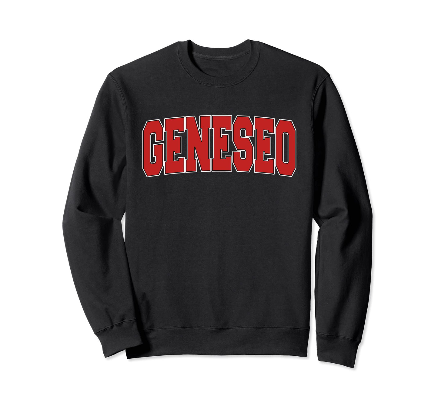 Geneseo Ny New York Varsity Usa Sweatshirt - Streetwear Style for Adults - T-Shirt, Sweatshirt, Hoodie