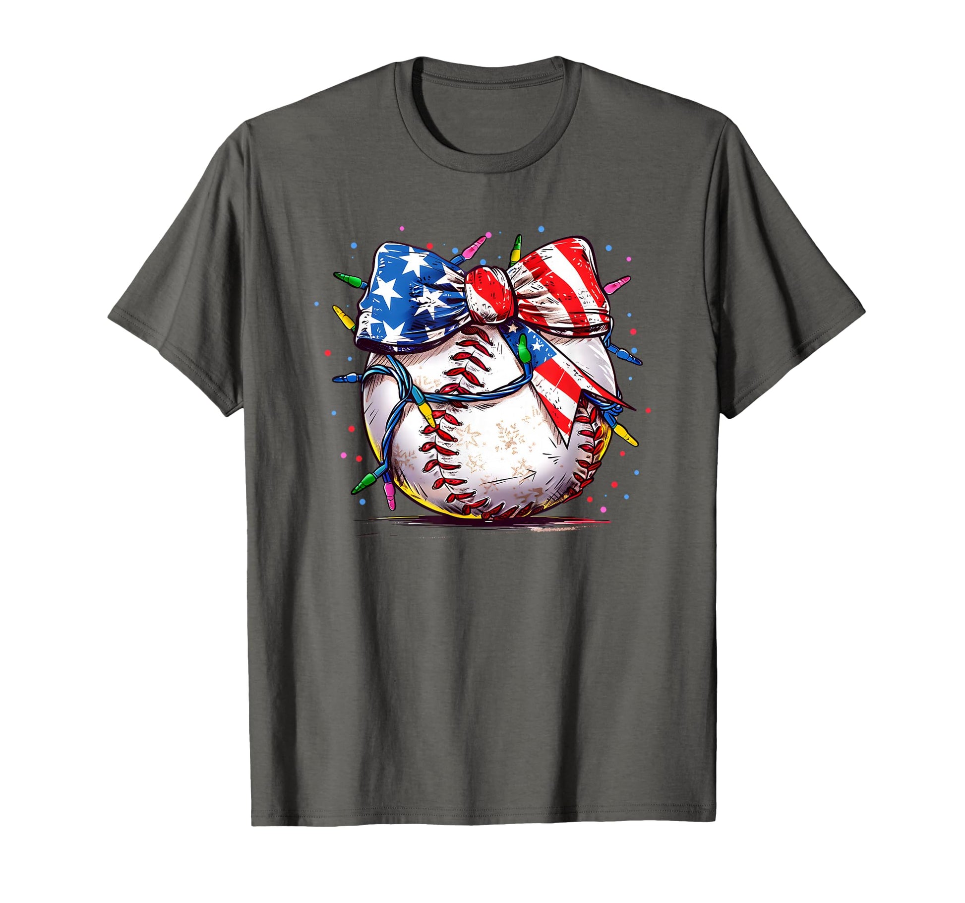 Baseball Coquette Bow Baseball Players T-Shirt - Graphic Print Unisex - T-Shirt, Sweatshirt, Hoodie