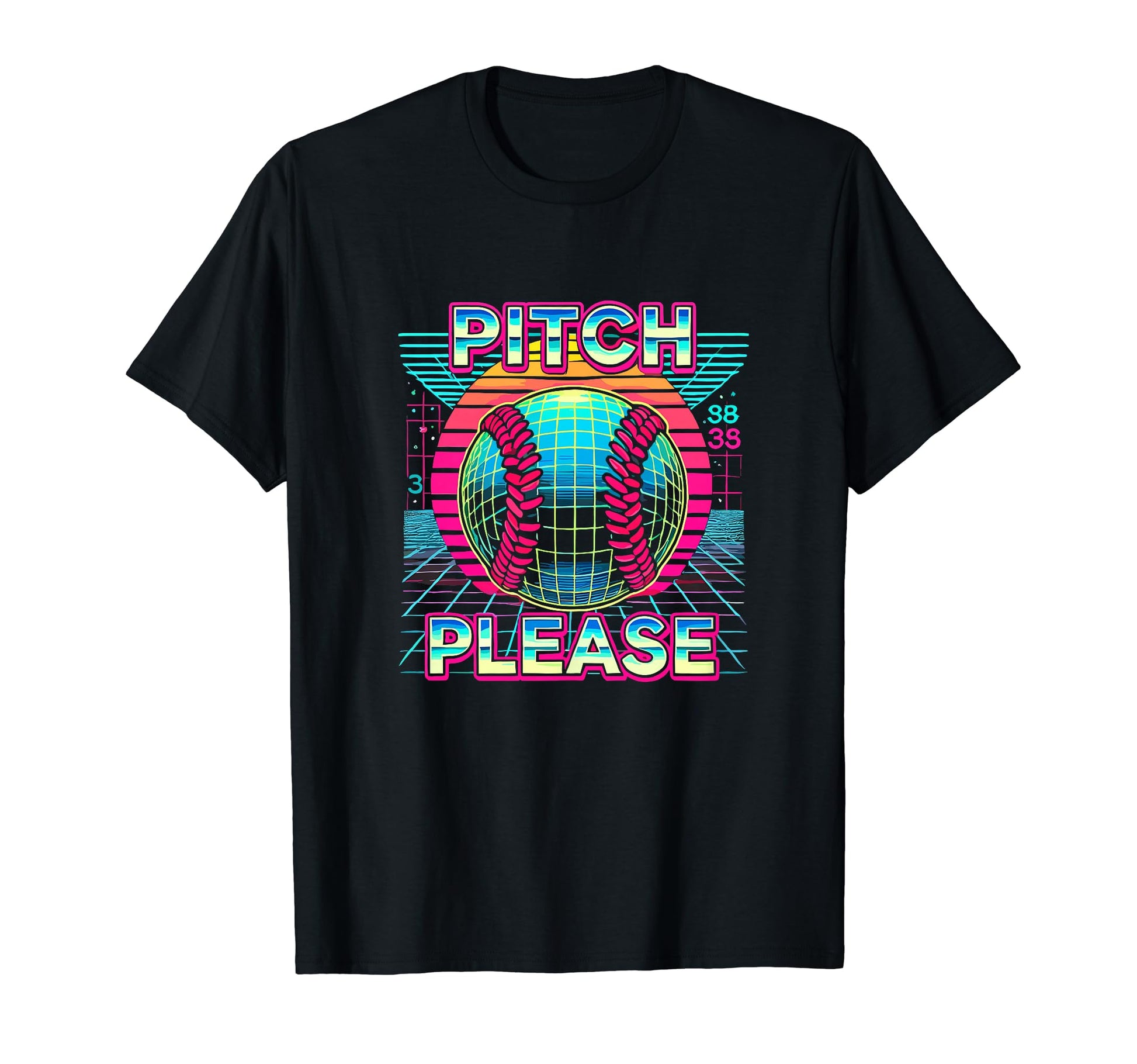 Pitching Baseball Pitch Please T-Shirt - Trendy Graphic Men Women - T-Shirt, Sweatshirt, Hoodie