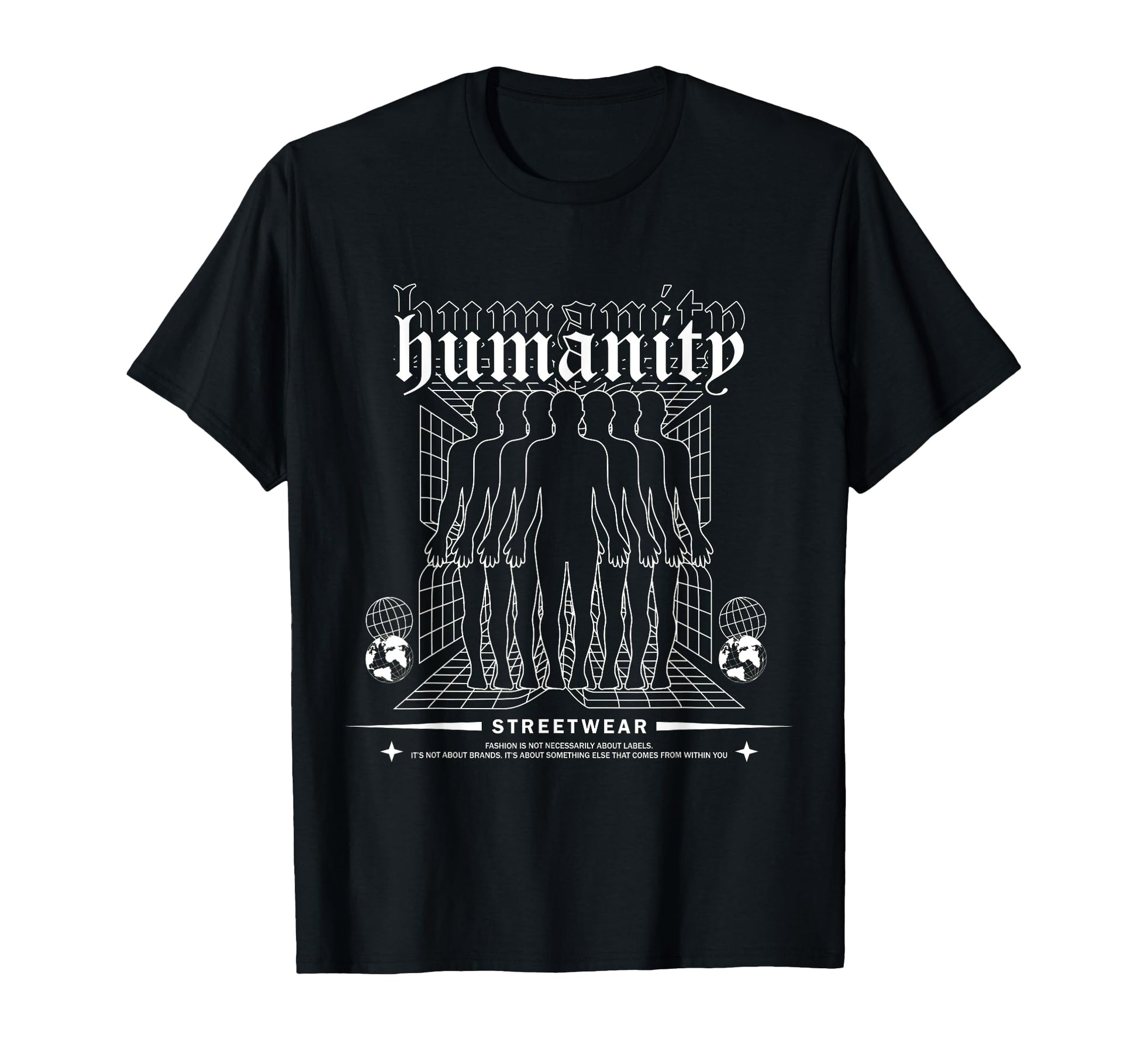 Humanity Street Urban Streetwear T-Shirt - Casual Everyday Wear for Adults - T-Shirt, Sweatshirt, Hoodie