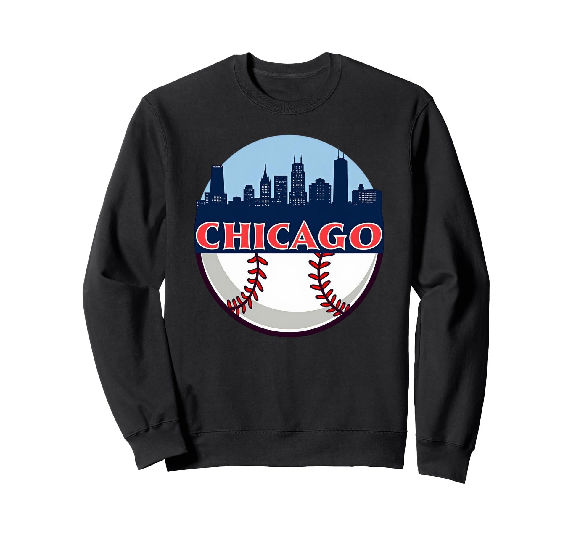 Chicago Baseball Baseball Fan Lover Sweatshirt - Novelty Apparel Men Women - T-Shirt, Sweatshirt, Hoodie