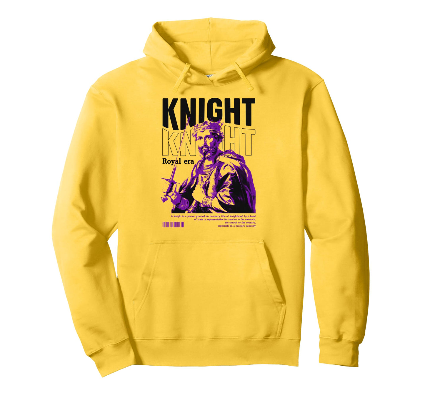 Y2K Knight Bold Urban Graffiti Hoodie - Streetwear Style Men Women - T-Shirt, Sweatshirt, Hoodie
