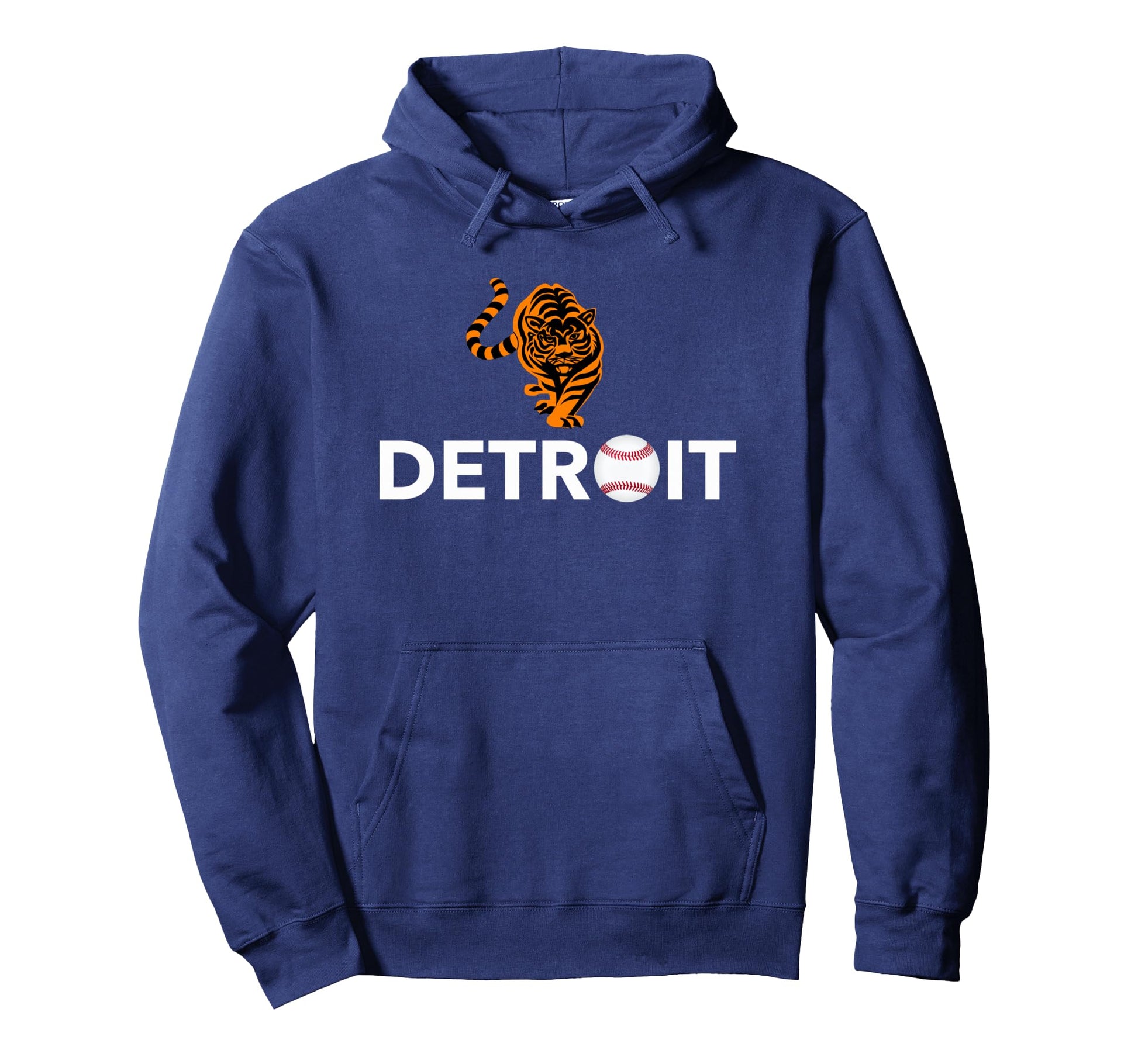 Distressed Tiger Mascot Dress Baseball Hoodie - Graphic Print Men Women - T-Shirt, Sweatshirt, Hoodie