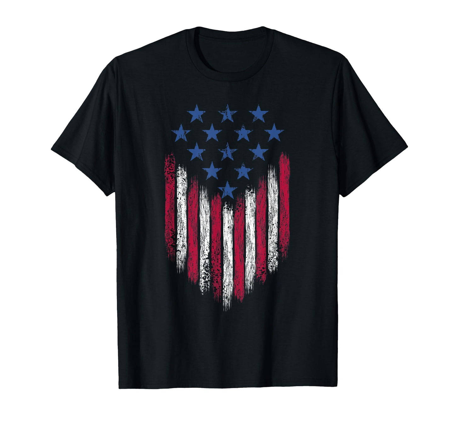 American Flag Stars And Stripes Usa T-Shirt - Novelty Apparel Unisex - T-Shirt, Sweatshirt, Hoodie