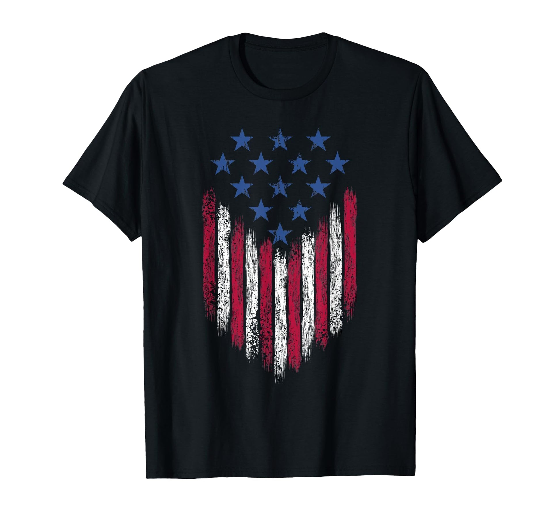 American Flag Stars And Stripes Usa T-Shirt - Novelty Apparel Unisex - T-Shirt, Sweatshirt, Hoodie