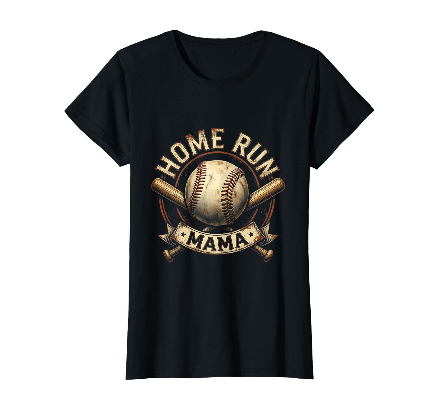 Home Run Mama Baseball Mom T-Shirt - Streetwear Style Men Women - T-Shirt, Sweatshirt, Hoodie