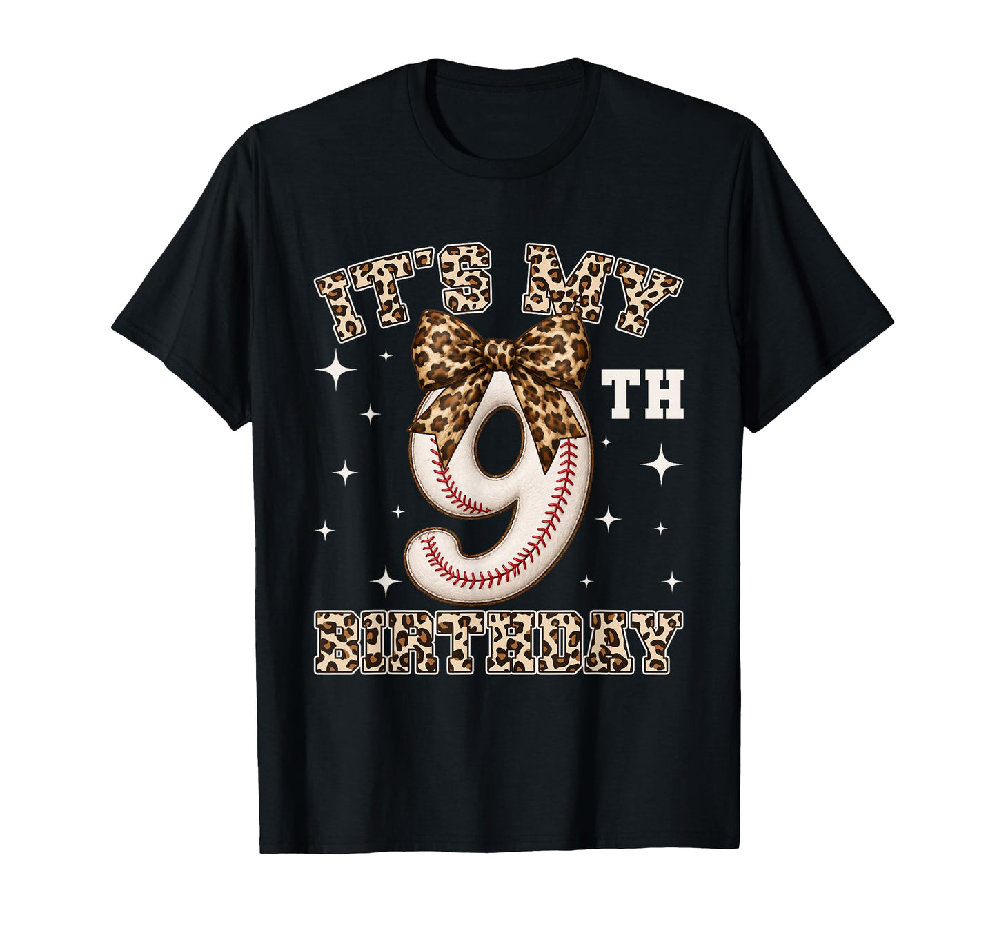 Its My 9Th Birthday Baseball 9 Year T-Shirt - Fun Novelty Design Unisex - T-Shirt, Sweatshirt, Hoodie