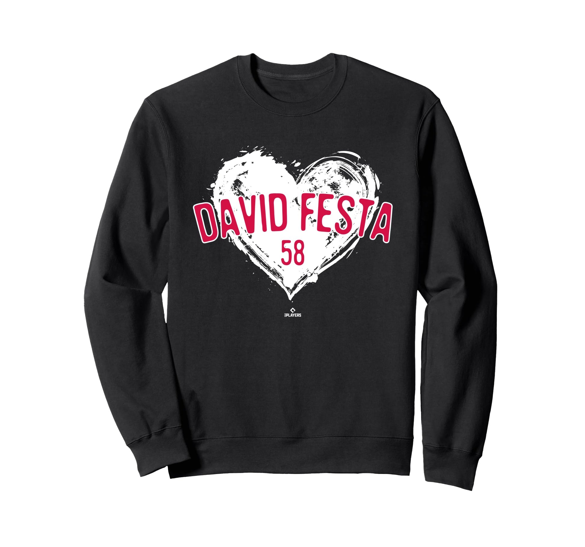Distressed Heart David Festa Minnesota Sweatshirt - Novelty Apparel Unisex - T-Shirt, Sweatshirt, Hoodie