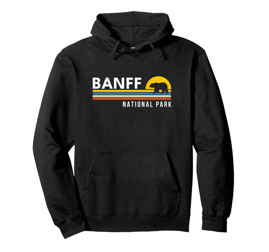Banff National Park Canada Souvenirs Hoodie - Unique Graphic for Adults - T-Shirt, Sweatshirt, Hoodie