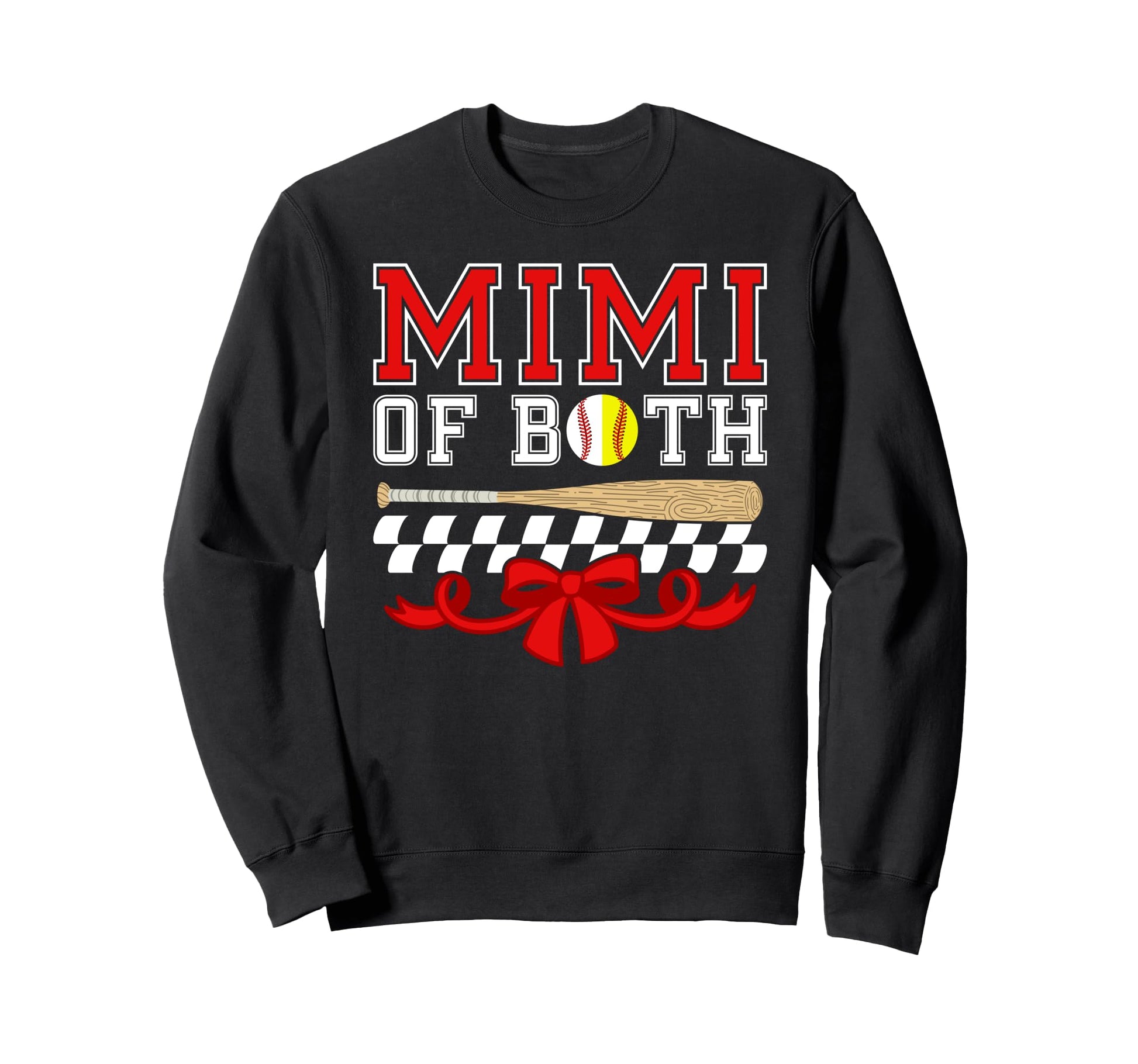Mimi Both Coquette Baseball Sweatshirt - Fun Novelty Design Unisex - T-Shirt, Sweatshirt, Hoodie