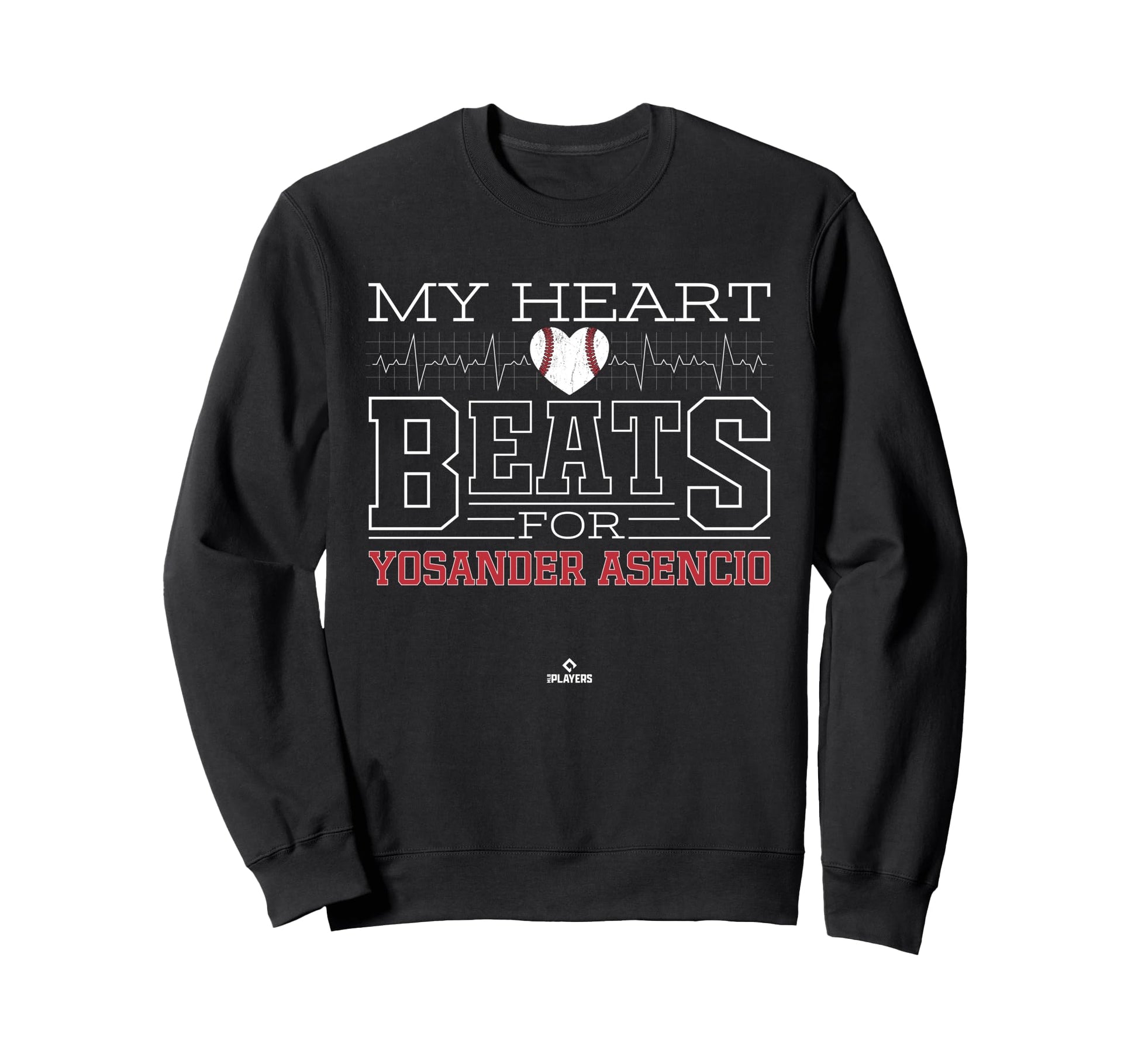 My Heart Beats Yosander Asencio Sweatshirt - Unique Graphic Unisex - T-Shirt, Sweatshirt, Hoodie