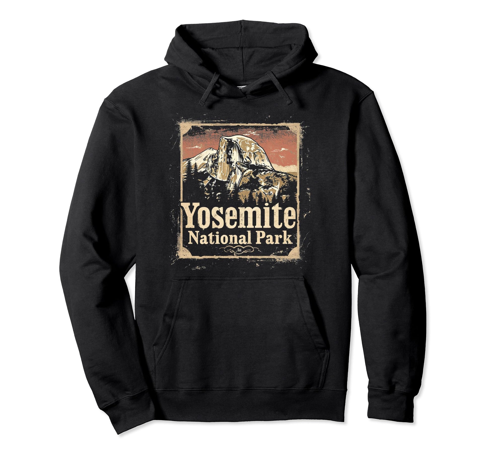 Yosemite Us National Park Hoodie - Aesthetic Graphic Men Women - T-Shirt, Sweatshirt, Hoodie